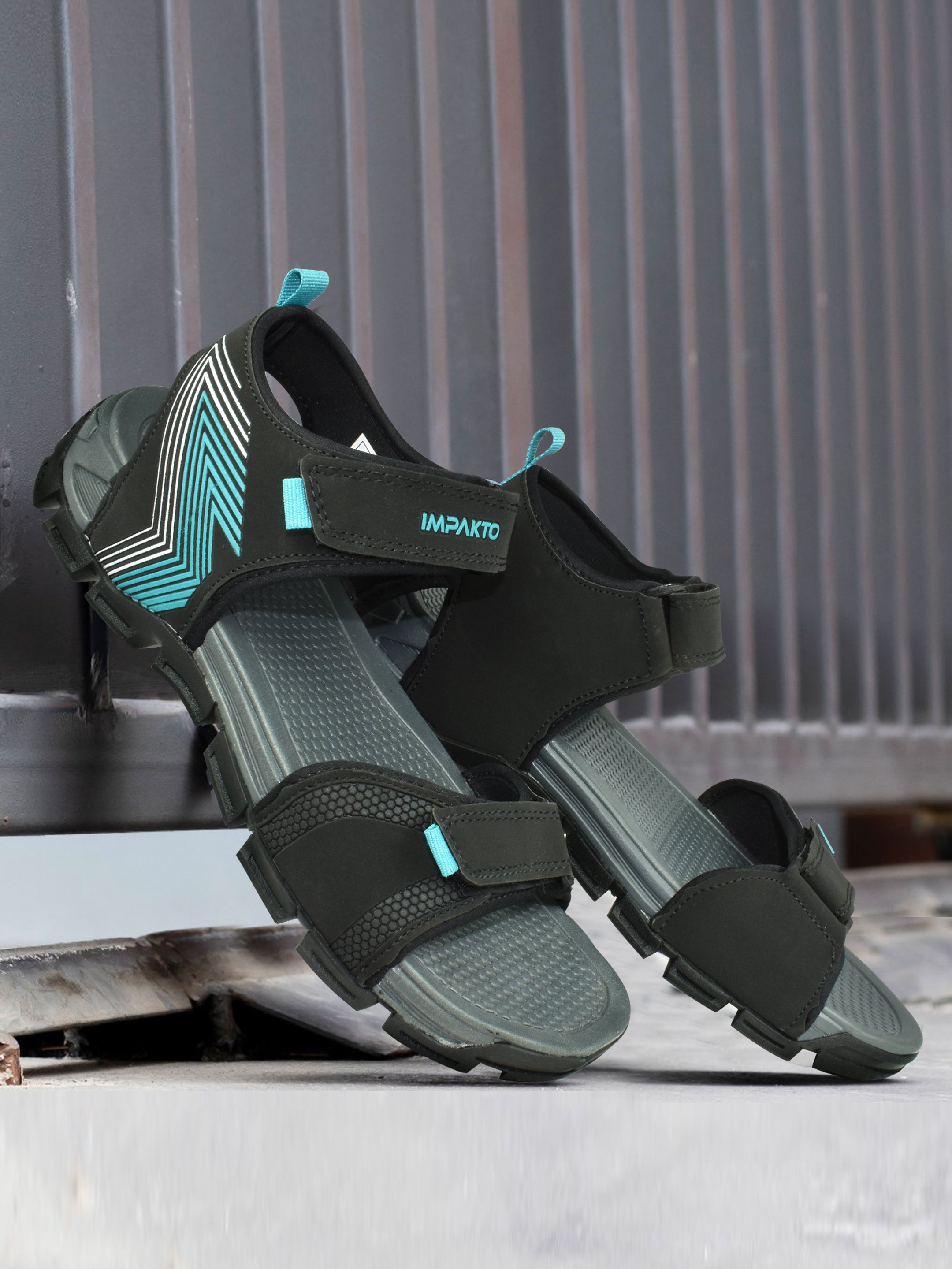 Ajanta Men’s Breathable Velcro Sandals – Adjustable Fit & Cushioned Comfort-EG2021