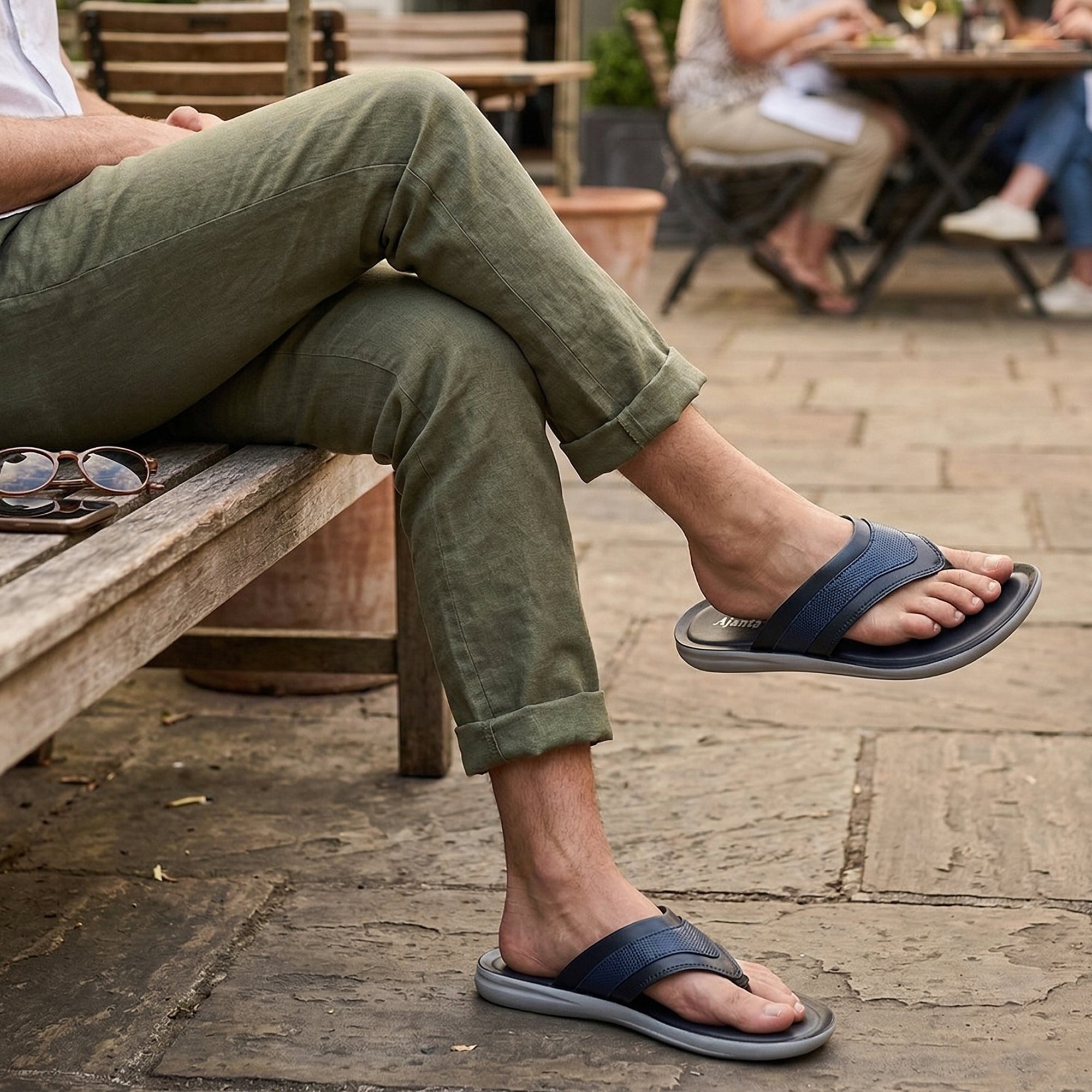Ajanta Men’s Anti-Slip Casual Floaters