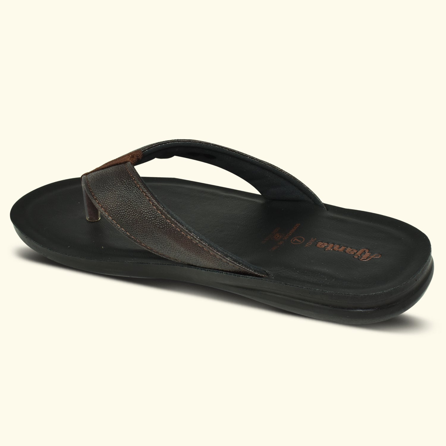 Ajanta Classic Slippers for Men | Stylish, Comfortable,Anti Skid, Soft Daily Use Chappal EG3020