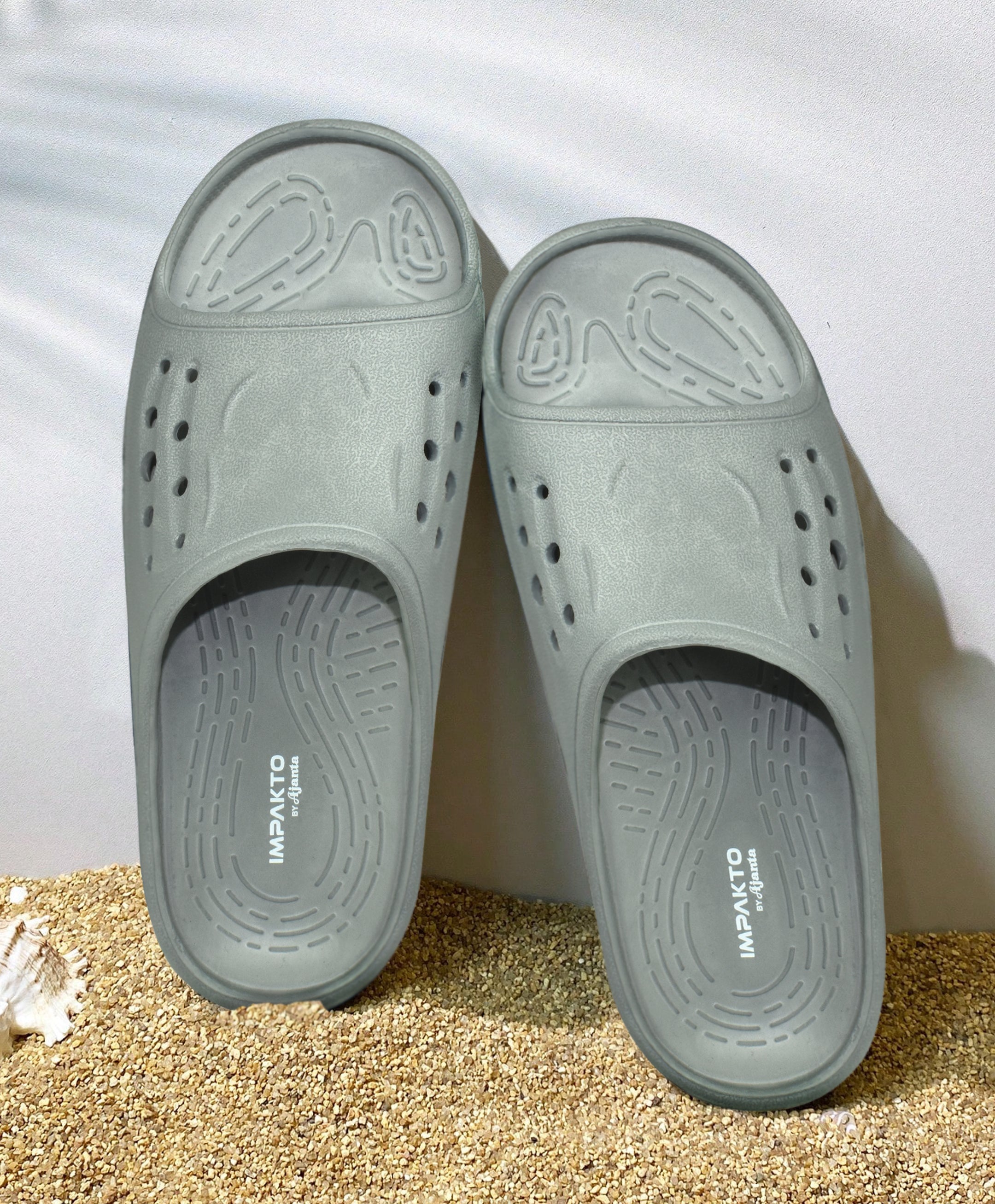 Impakto by Ajanta Men’s EVA Molded Sliders for Lightweight Comfort & Everyday Wear