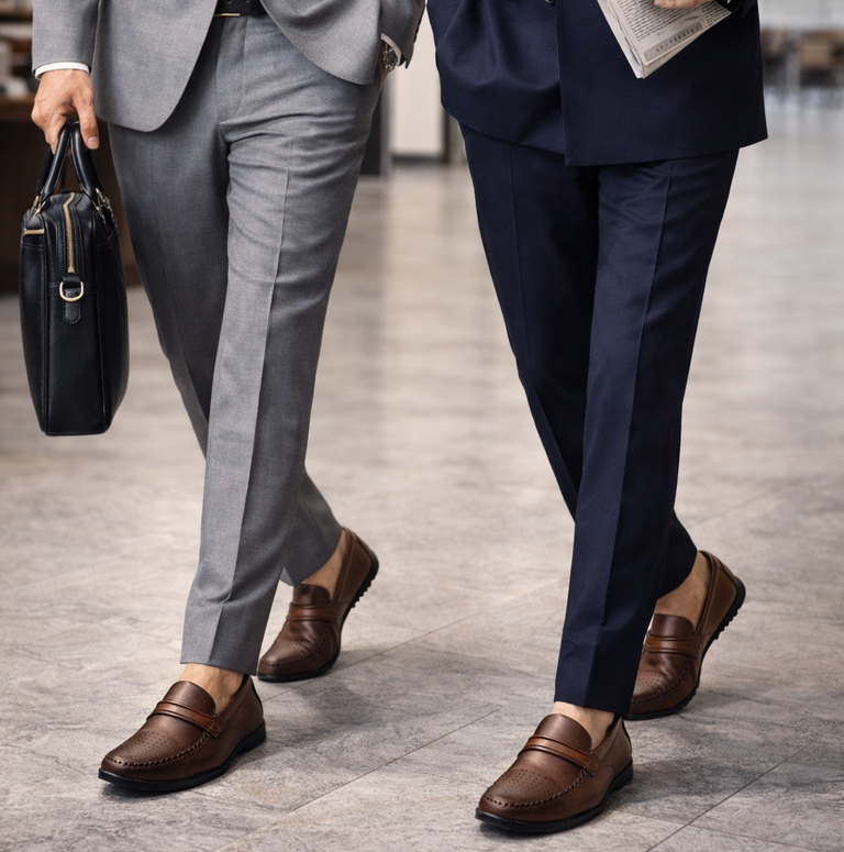 Ajanta Men's Classic Formal Loafers