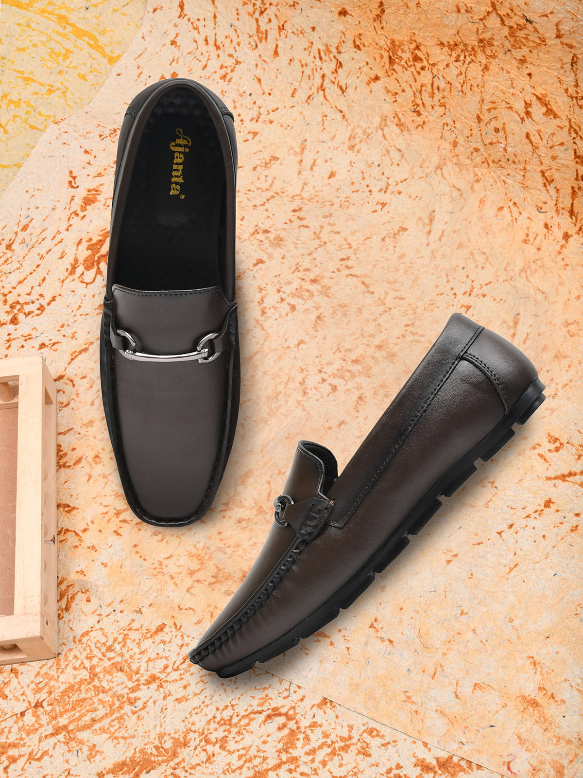 Ajanta Men Loafers / Men’s Anti-Skid Loafers / Non-Slip Formal Shoes for Daily Comfort & Style EG4004