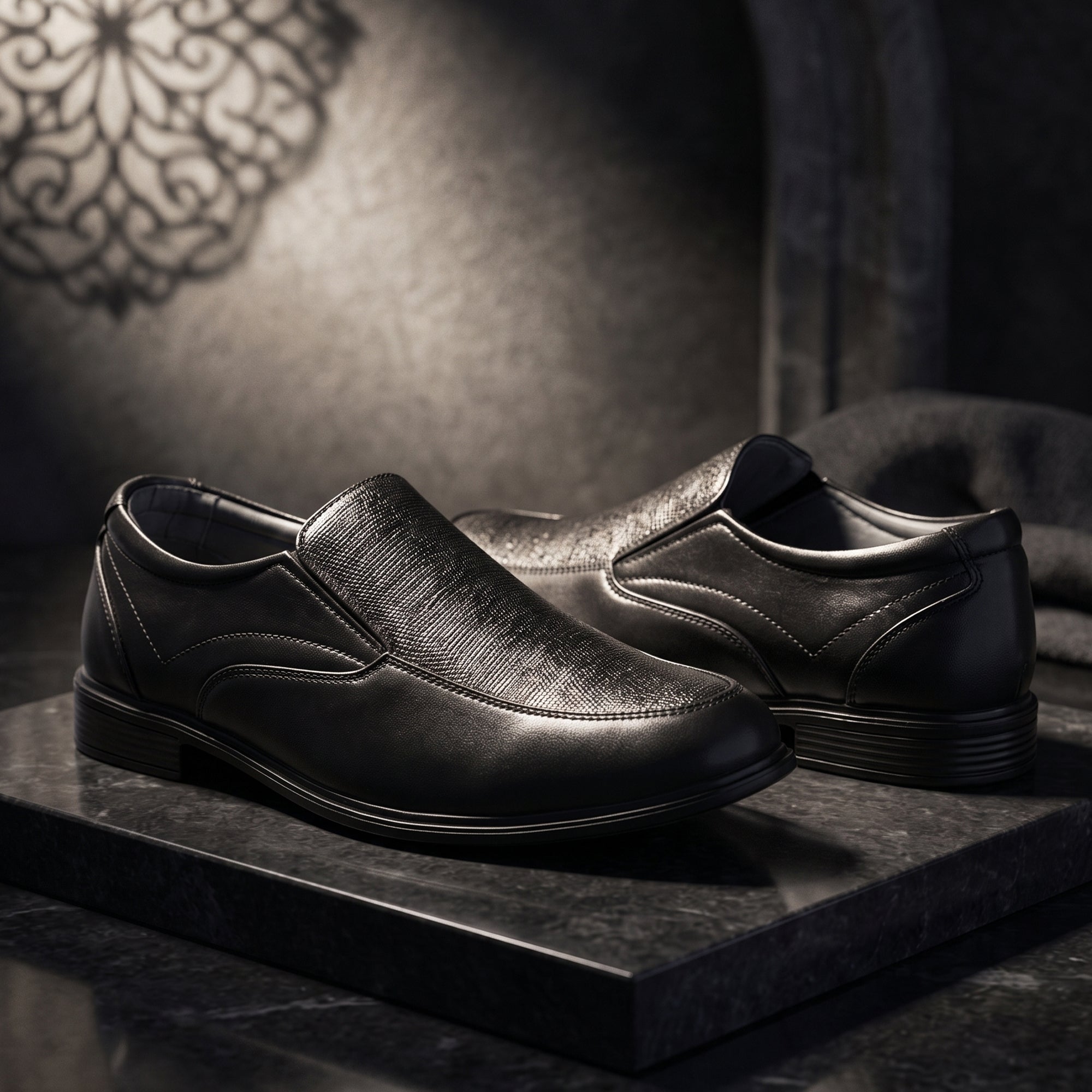Ajanta Men's Lace-Up Stylish Loafers