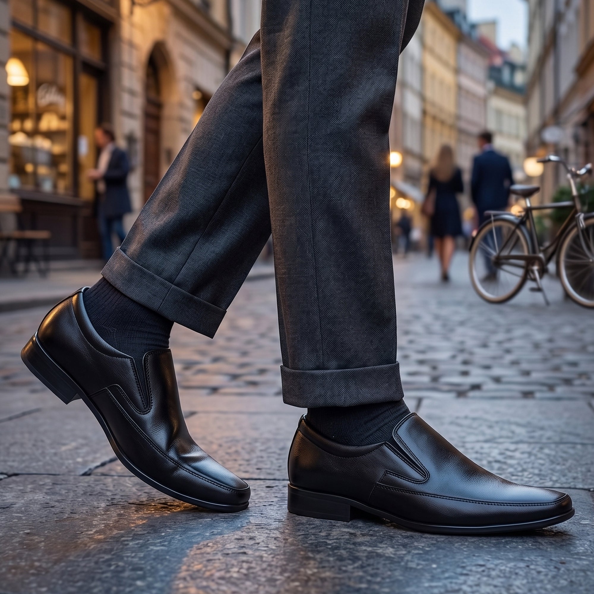 Ajanta Men’s Derby Cushioned Formal Shoes