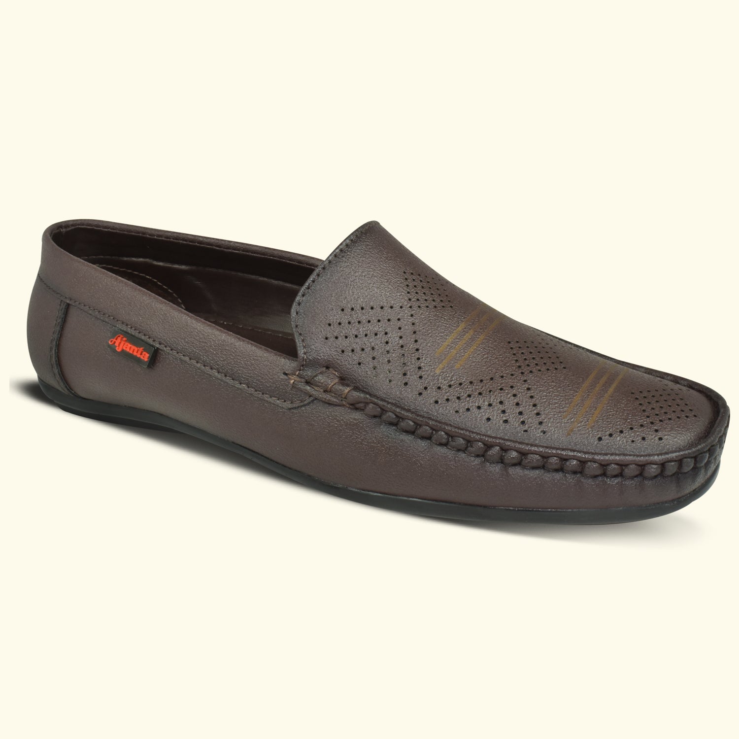 AJANTA Premium Loafers For Men| Soft Cushioned Insole | Super Flexible, Slip-On Shoes for Casual, Office & Everyday Wear EG4018