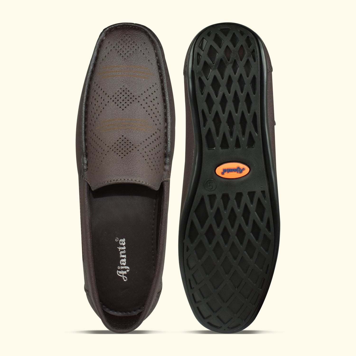 AJANTA Premium Loafers For Men| Soft Cushioned Insole | Super Flexible, Slip-On Shoes for Casual, Office & Everyday Wear EG4018