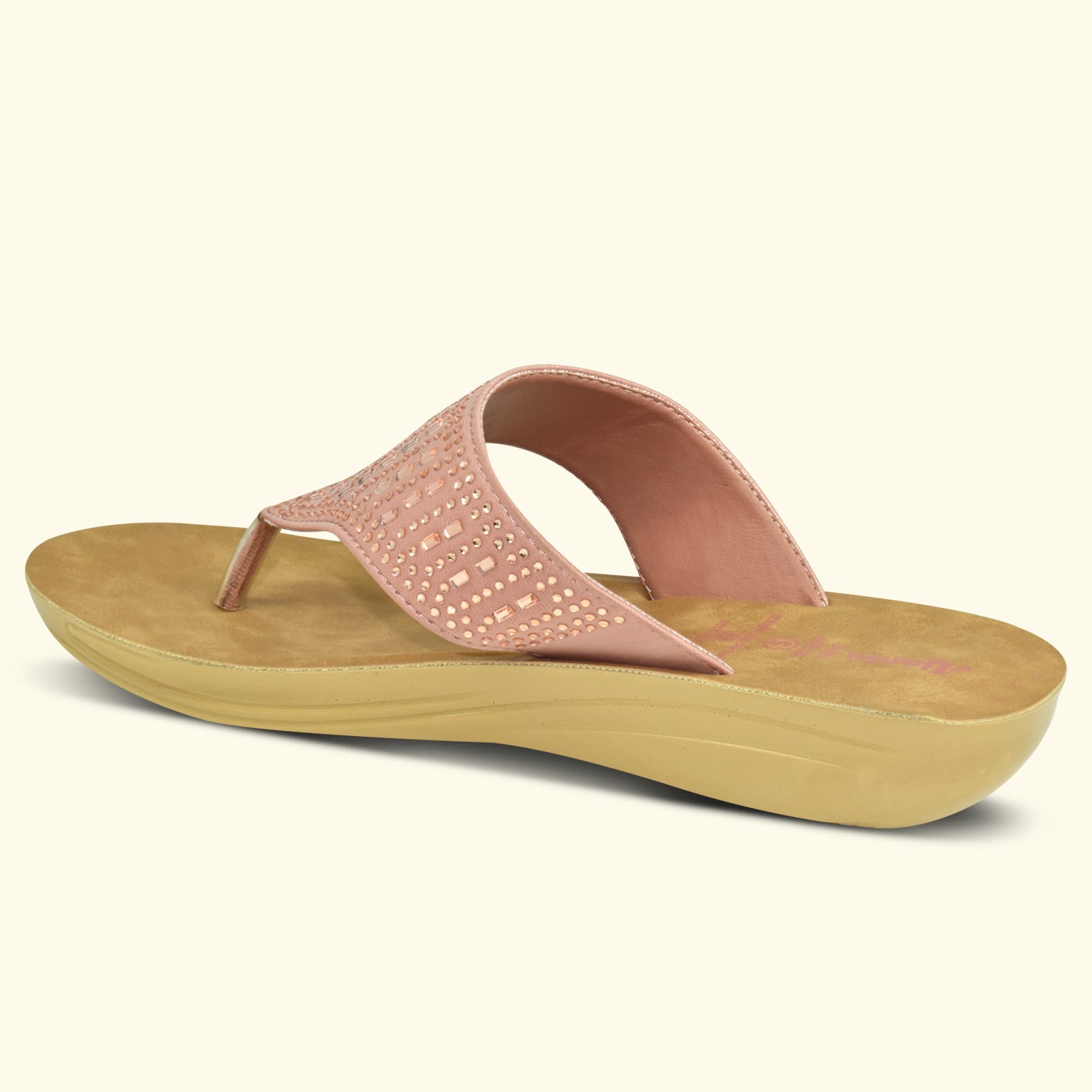 AJANTA Casual Sandal| Flat Sandals For Women| Comfortable Ladies Chappal EL1015