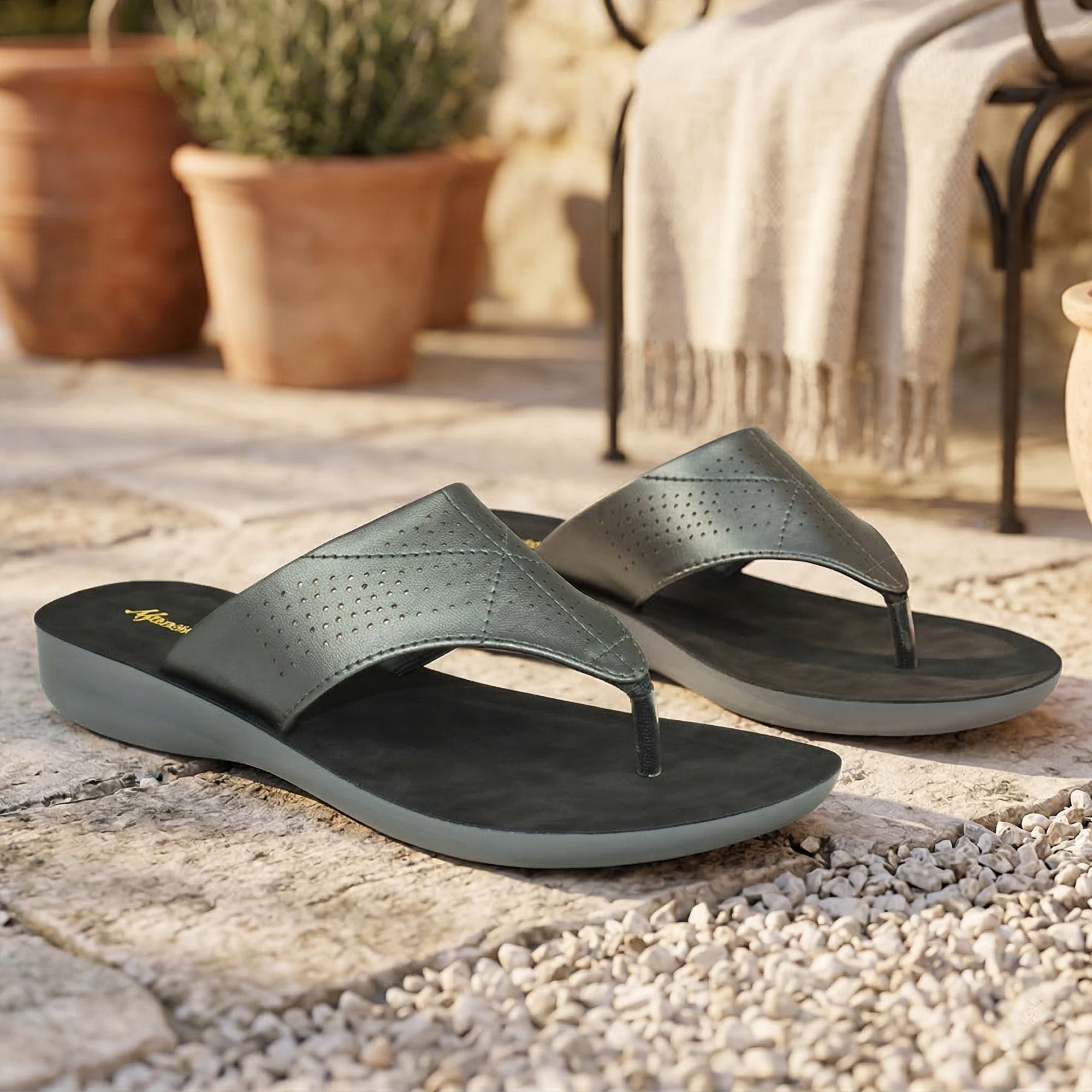 Ajanta Women Comfortable Flat Casual Sandals