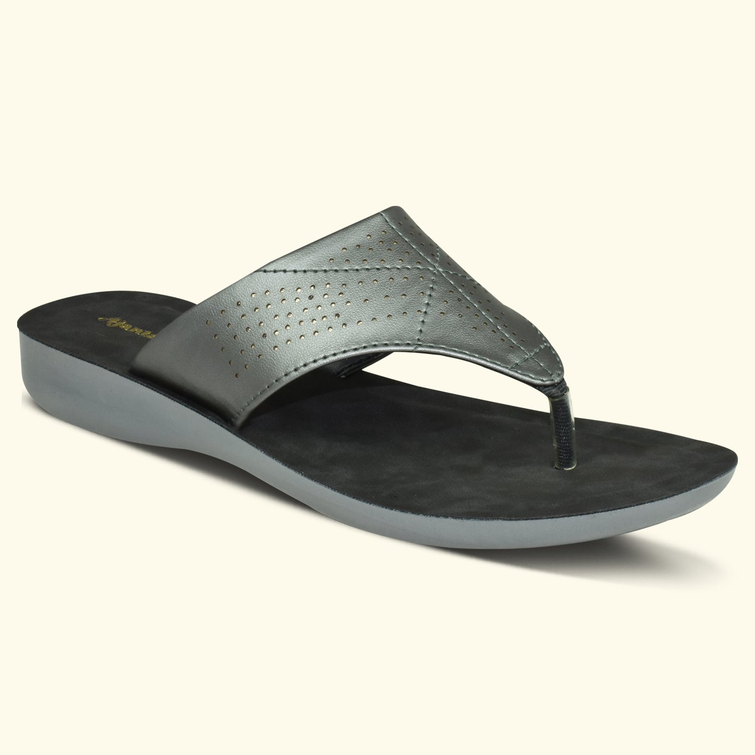 AJANTA Women Flat Sandals for Women| Casual Sandals| Comfortable Ladies Sandal EL1019