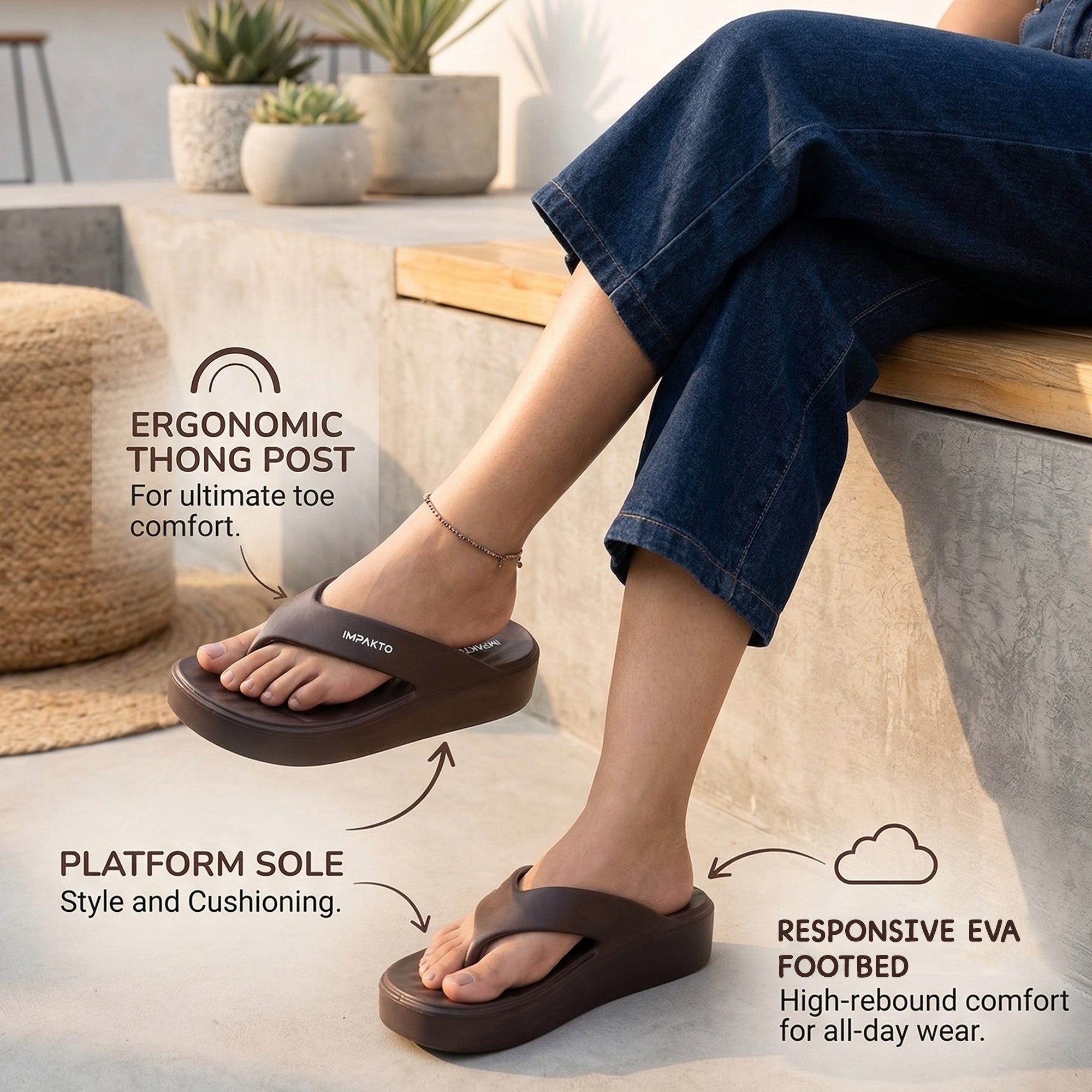 Ajanta Women’s Lightweight Comfortable Slipper