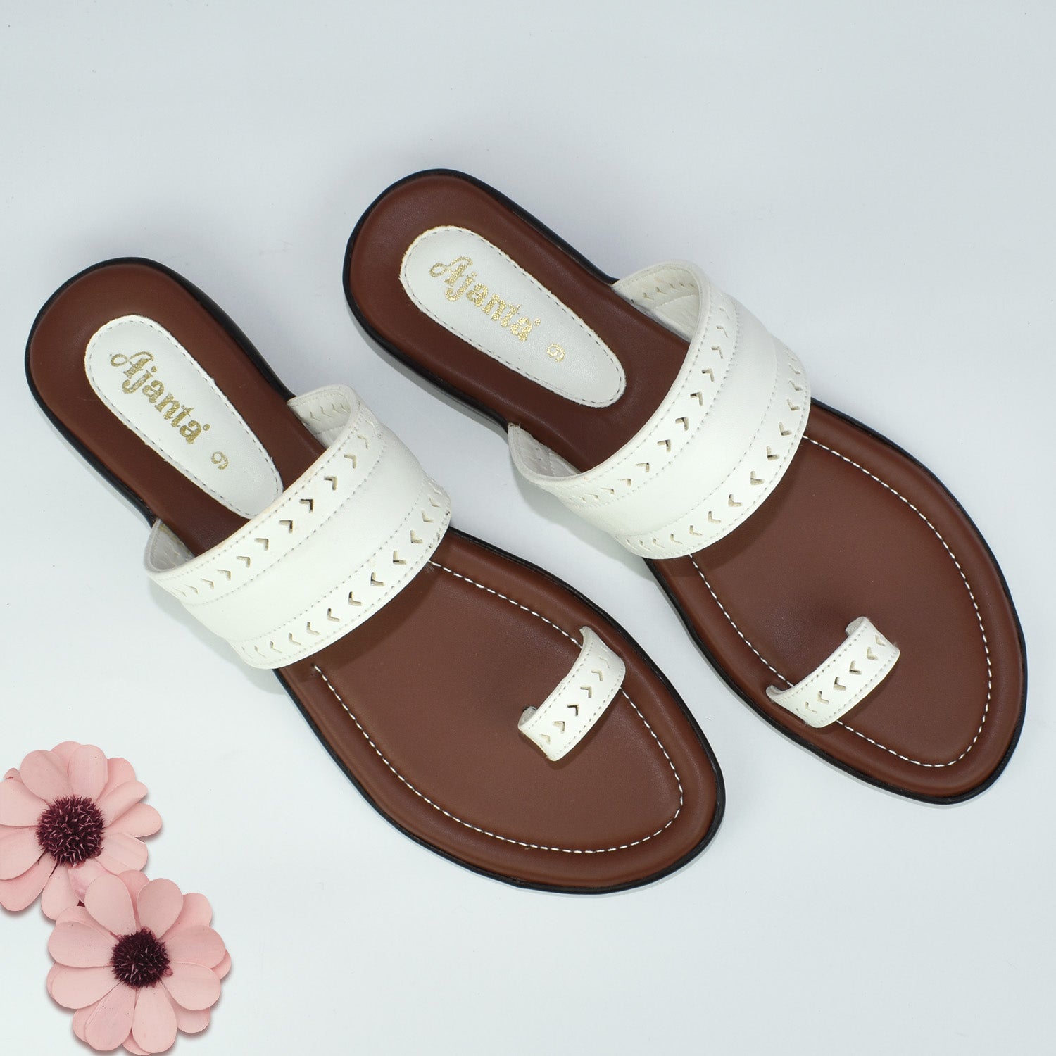 Ajanta Women’s Stylish Ethnic One Toe Sandals