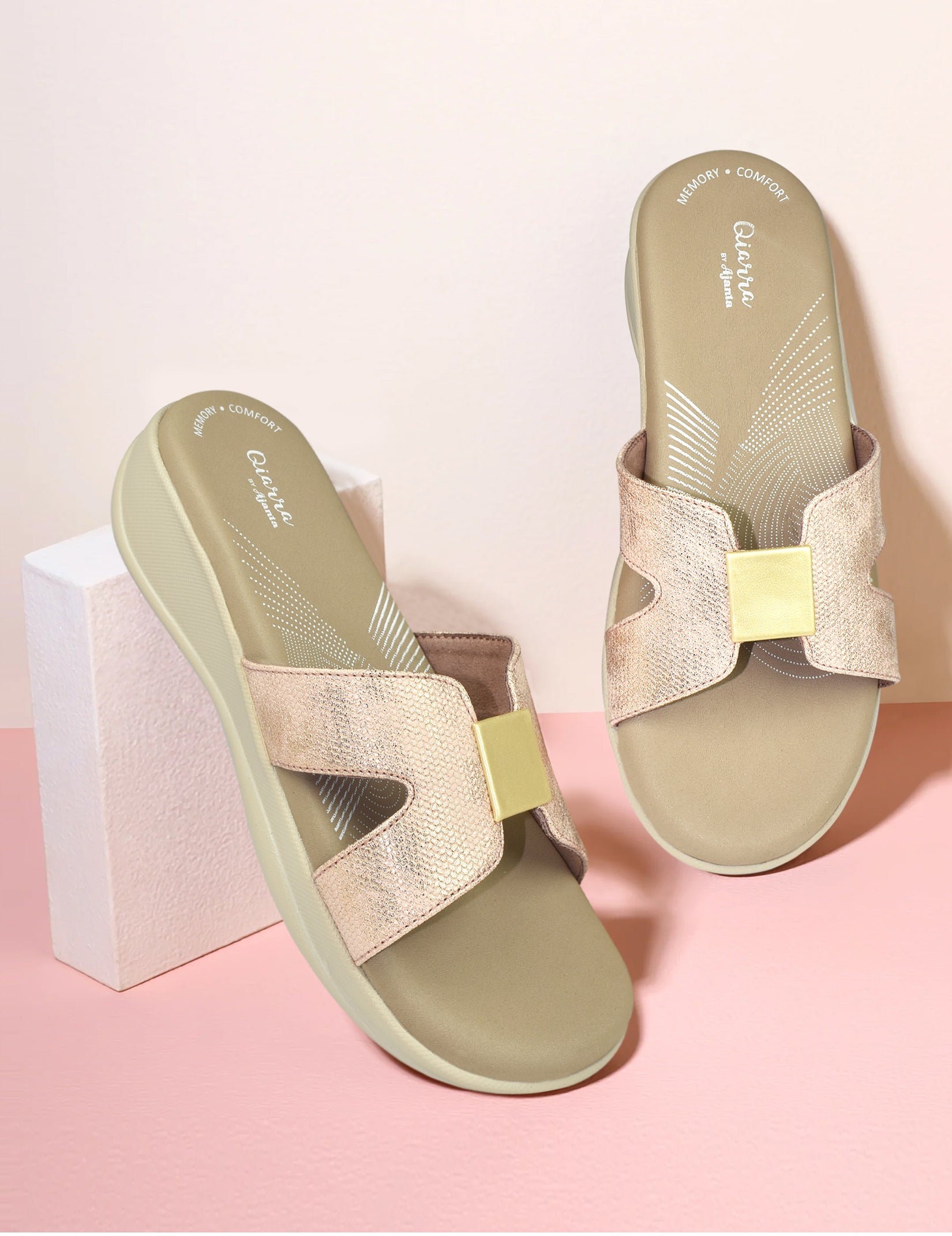 Ajanta Women Comfortable Flat Fashion Mule Sandal for girls