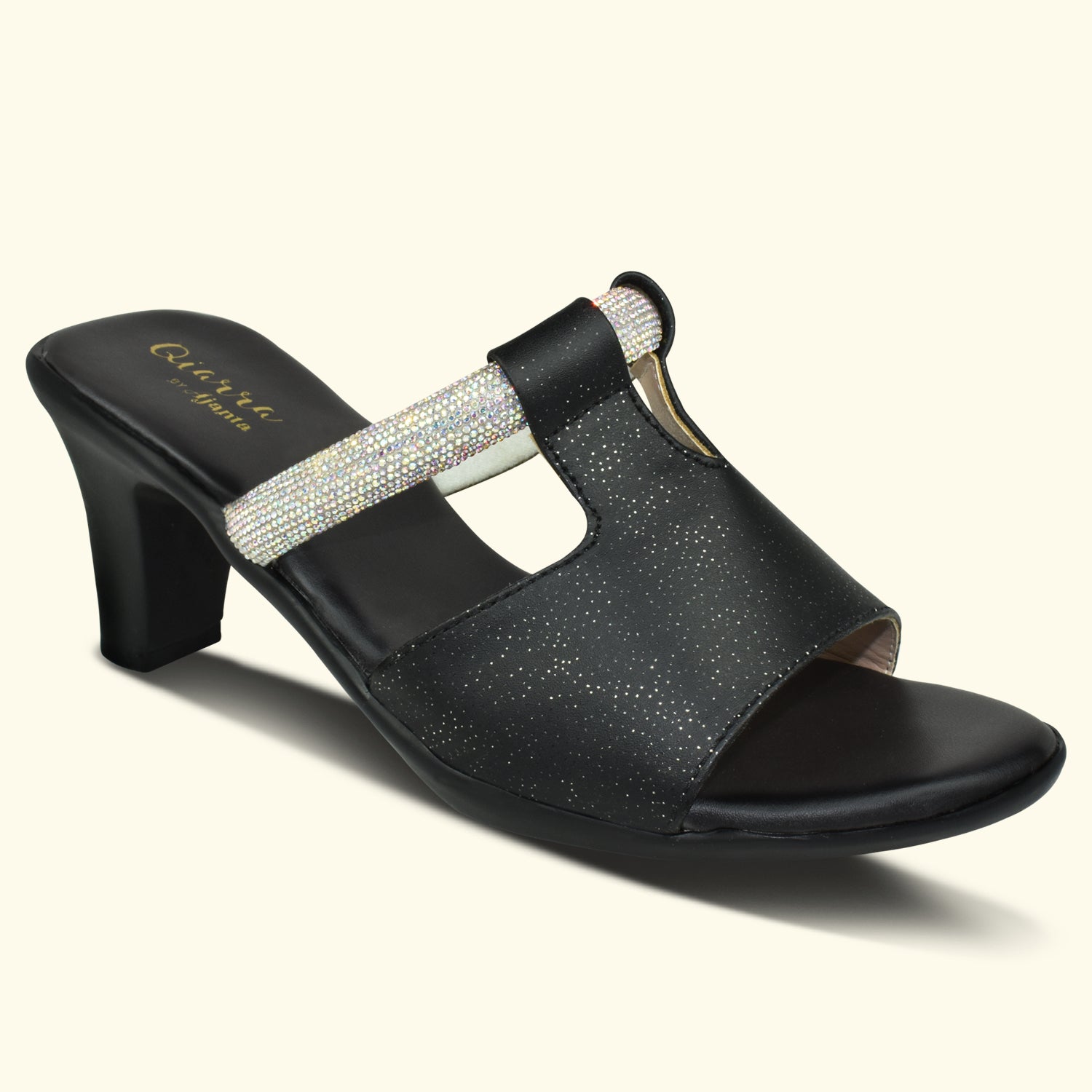 Slip-on Block Heel Sandal