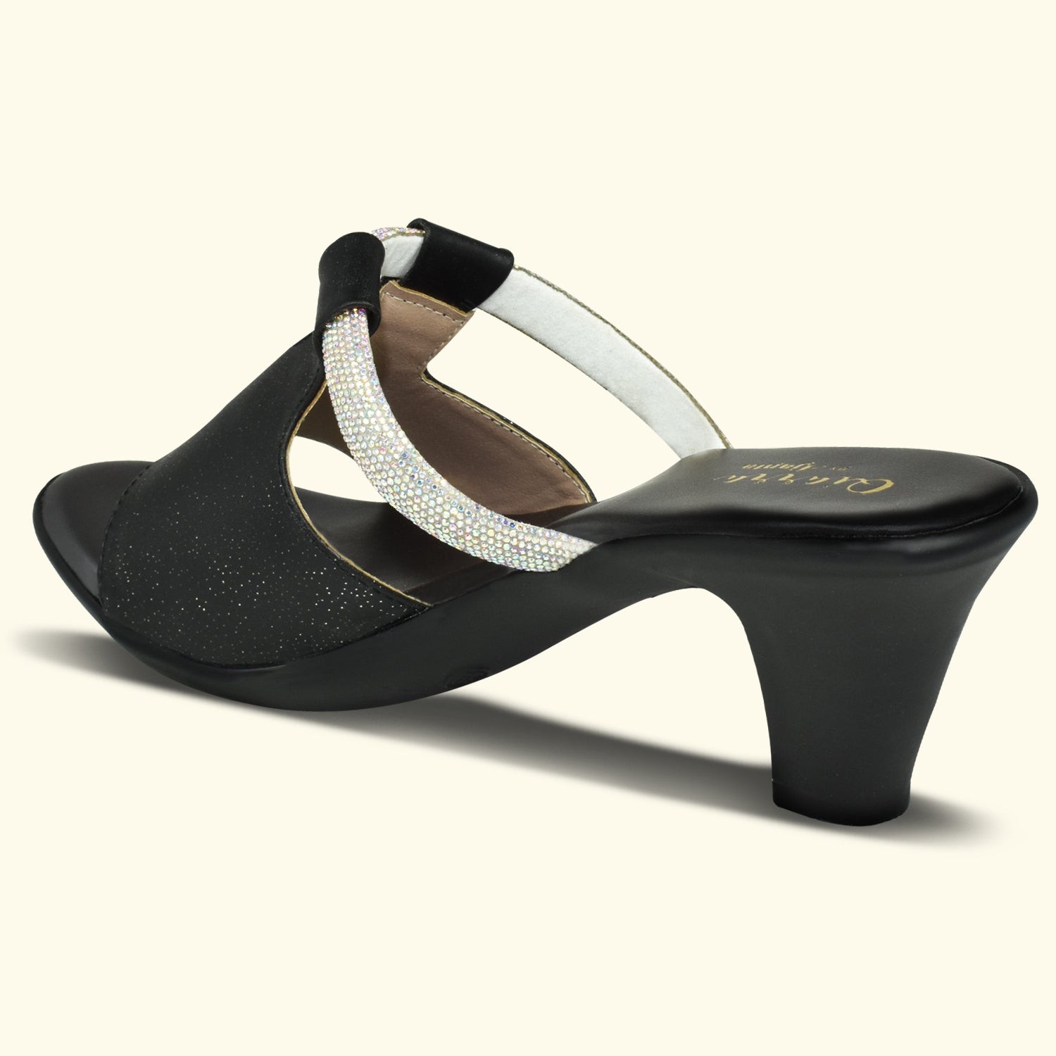 Slip-on Block Heel Sandal