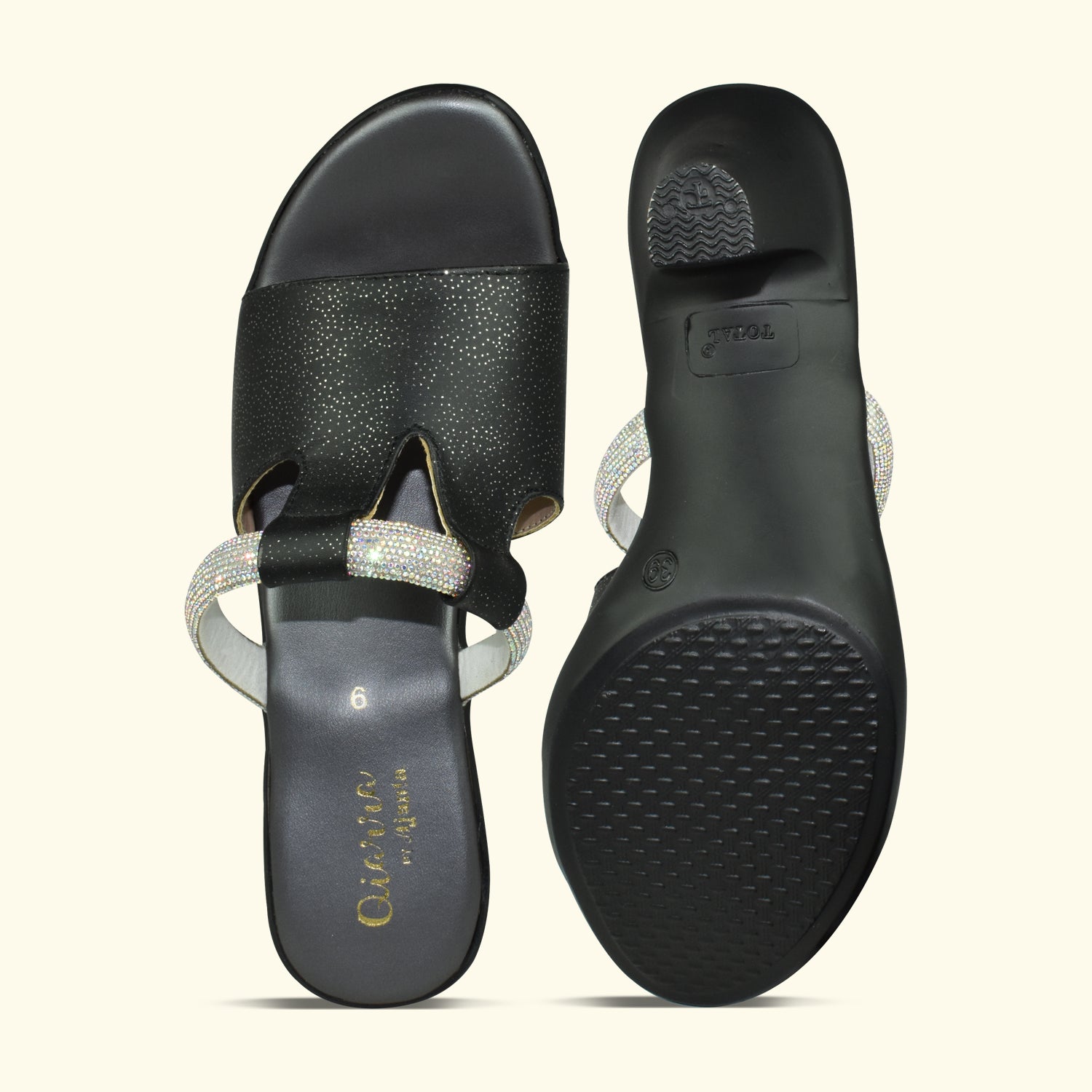 Slip-on Block Heel Sandal