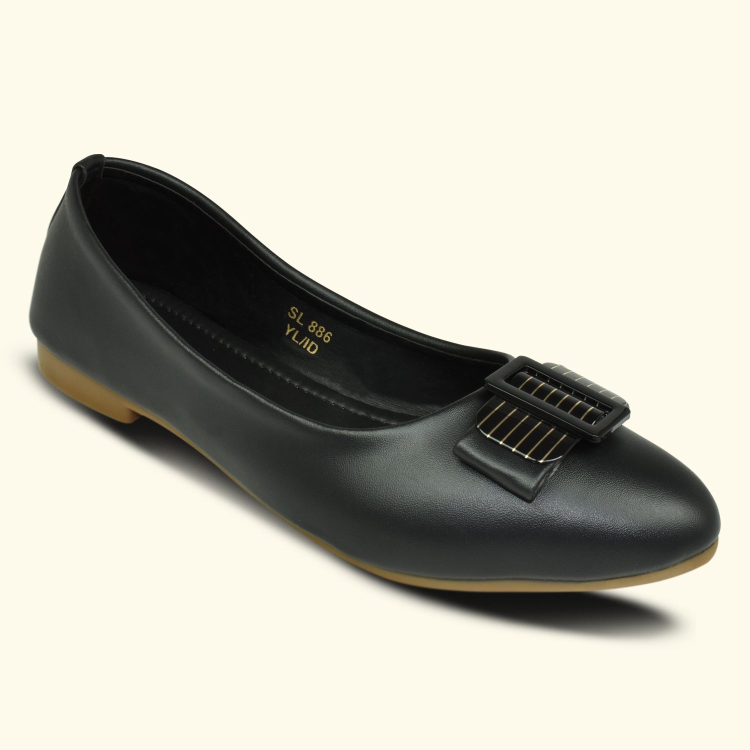 Ajanta Women Stylish Ethnic Slip on Comfortable Casual Flat Ballerina For Women EL5028
