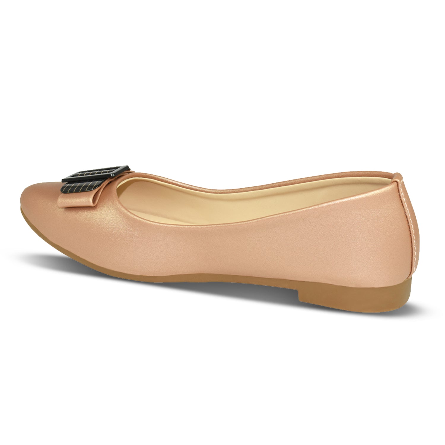 Ajanta Women's Gold Bellies | Elegant Synthetic Outer | Stylish & Comfortable Footwear for Daily and Party Wear Bellies EL5029
