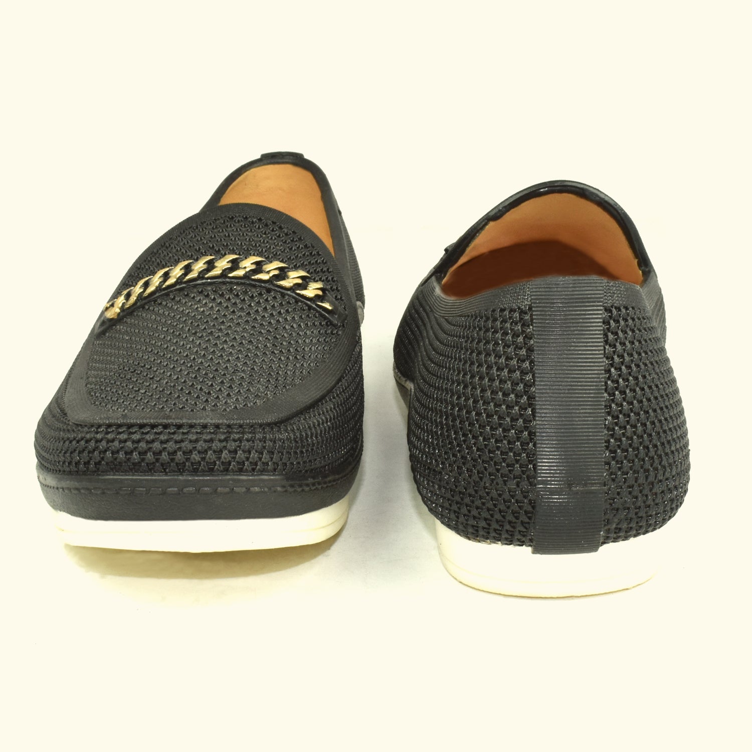 Ajanta Women's Black Bellies with Cushioned Comfort | PVC Upper & Sole | Elegant Daily & Office Wear Bellies EL5035