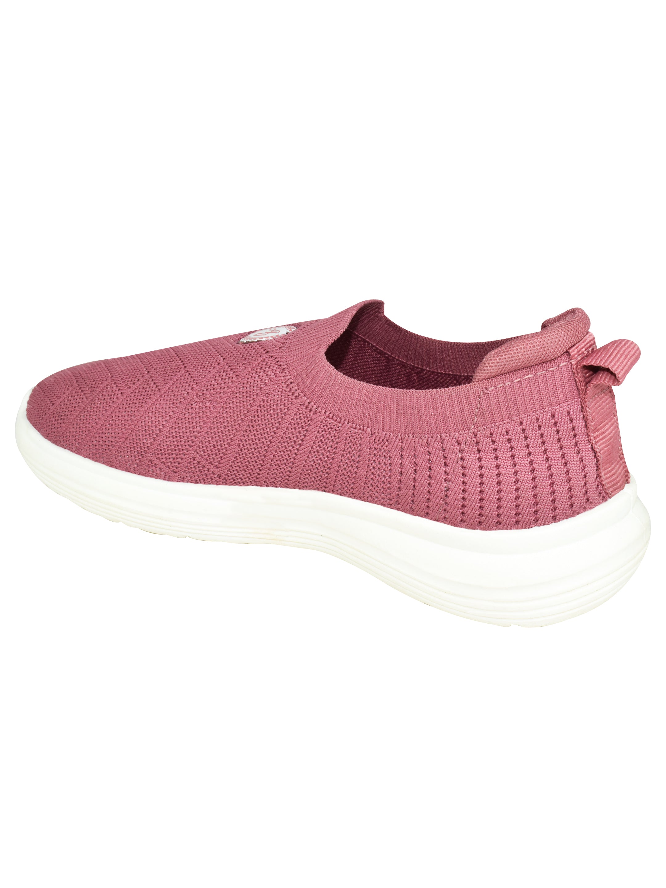 Ajanta Women's Pink Slip-On Casual Shoes | Breathable Mesh Upper | Durable PVC Sole | Lightweight Shoes| Slip on shoes EL5036