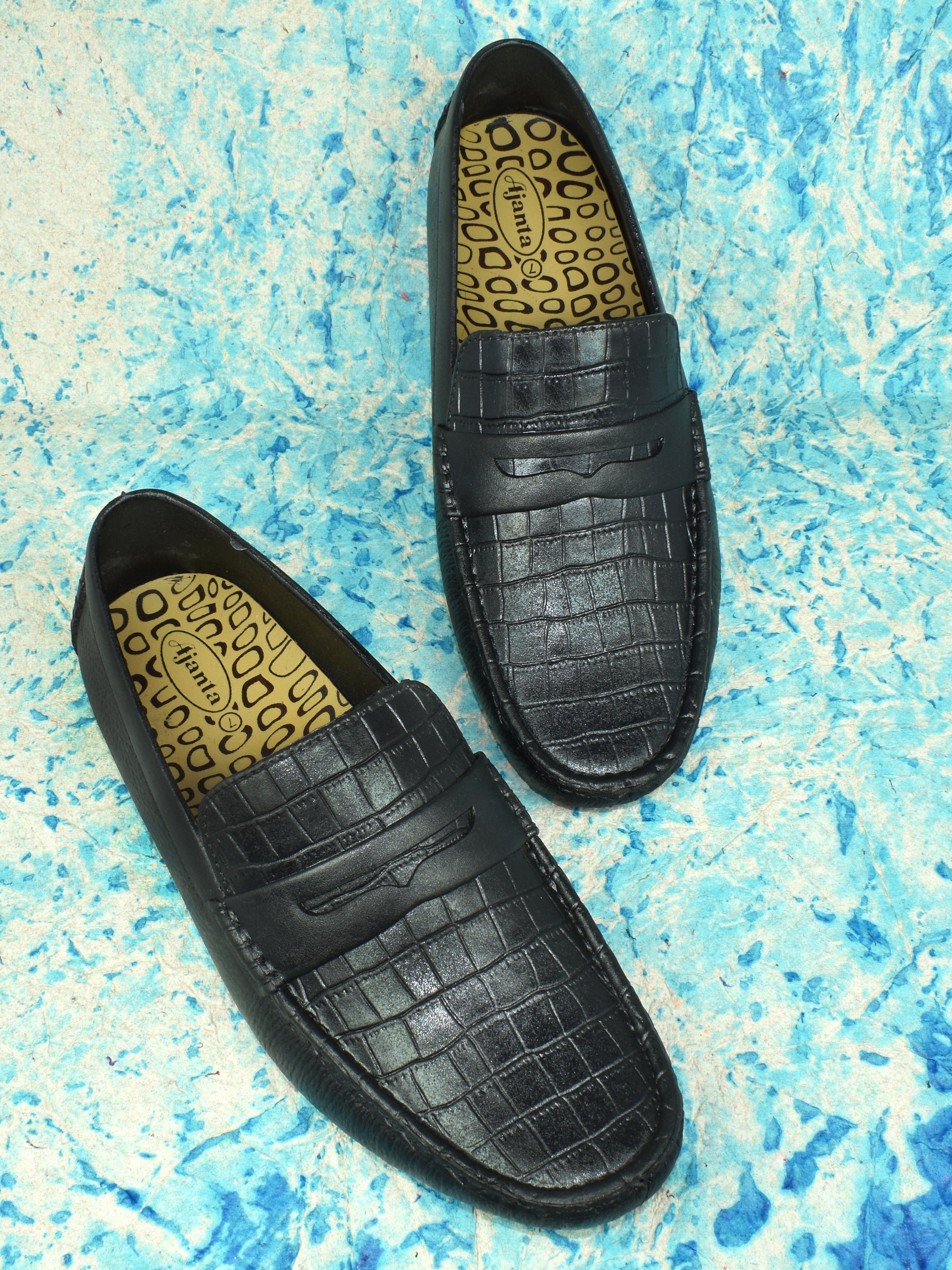 AJANTA Casual PVC Waterproof Loafers For Men / Waterproof & Durable Slip-On Shoes for Daily Wear / Casual Shoes for Work, Travel & Daily Wear FK0077