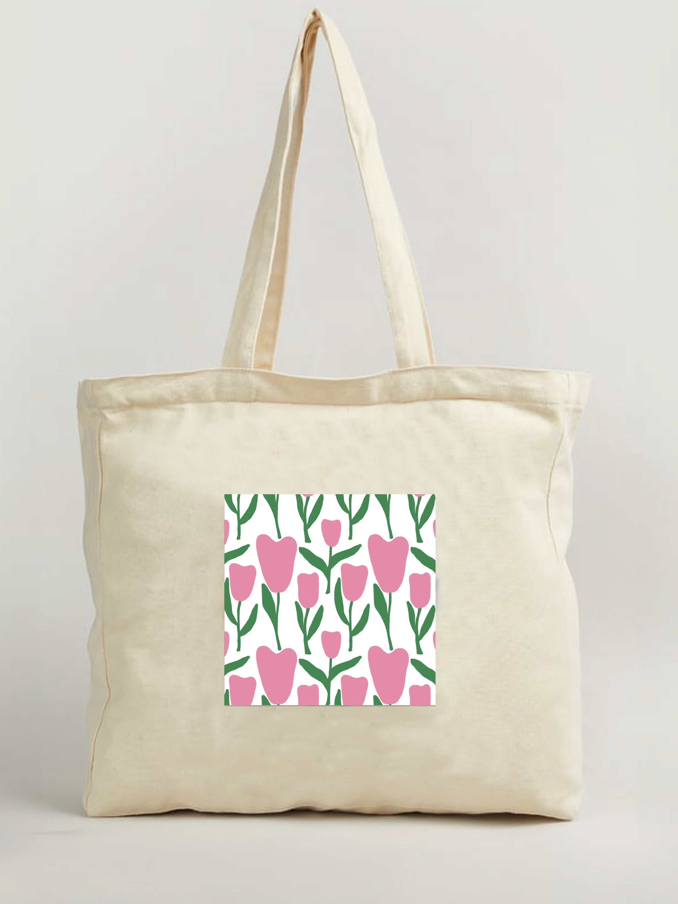 Ajanta Canvas Tote Bag with Zip for Women