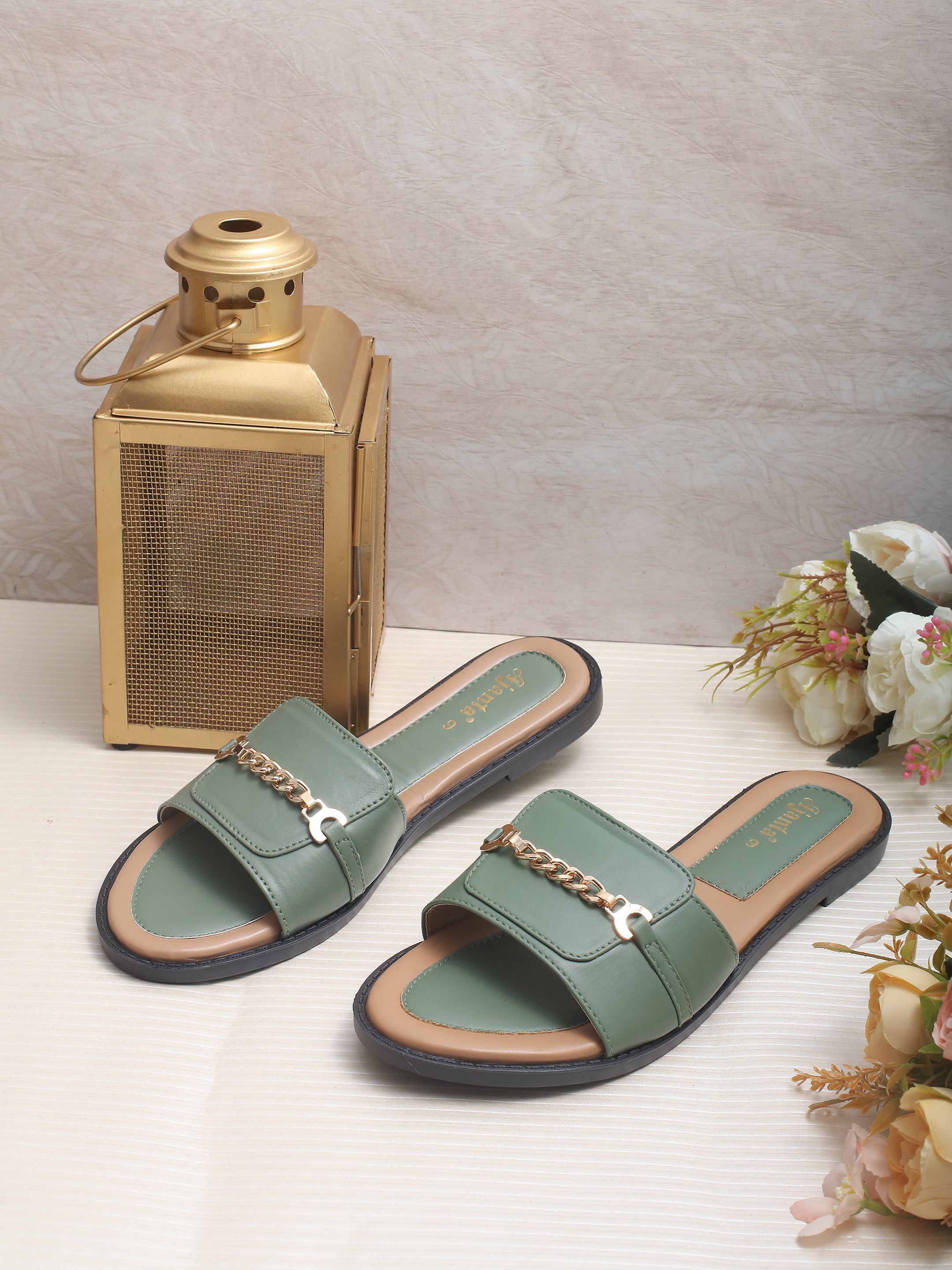 Ajanta Women Sandal / Lightweight, Durable & Perfect for Casual Use / Slip-On Sandals EL3009