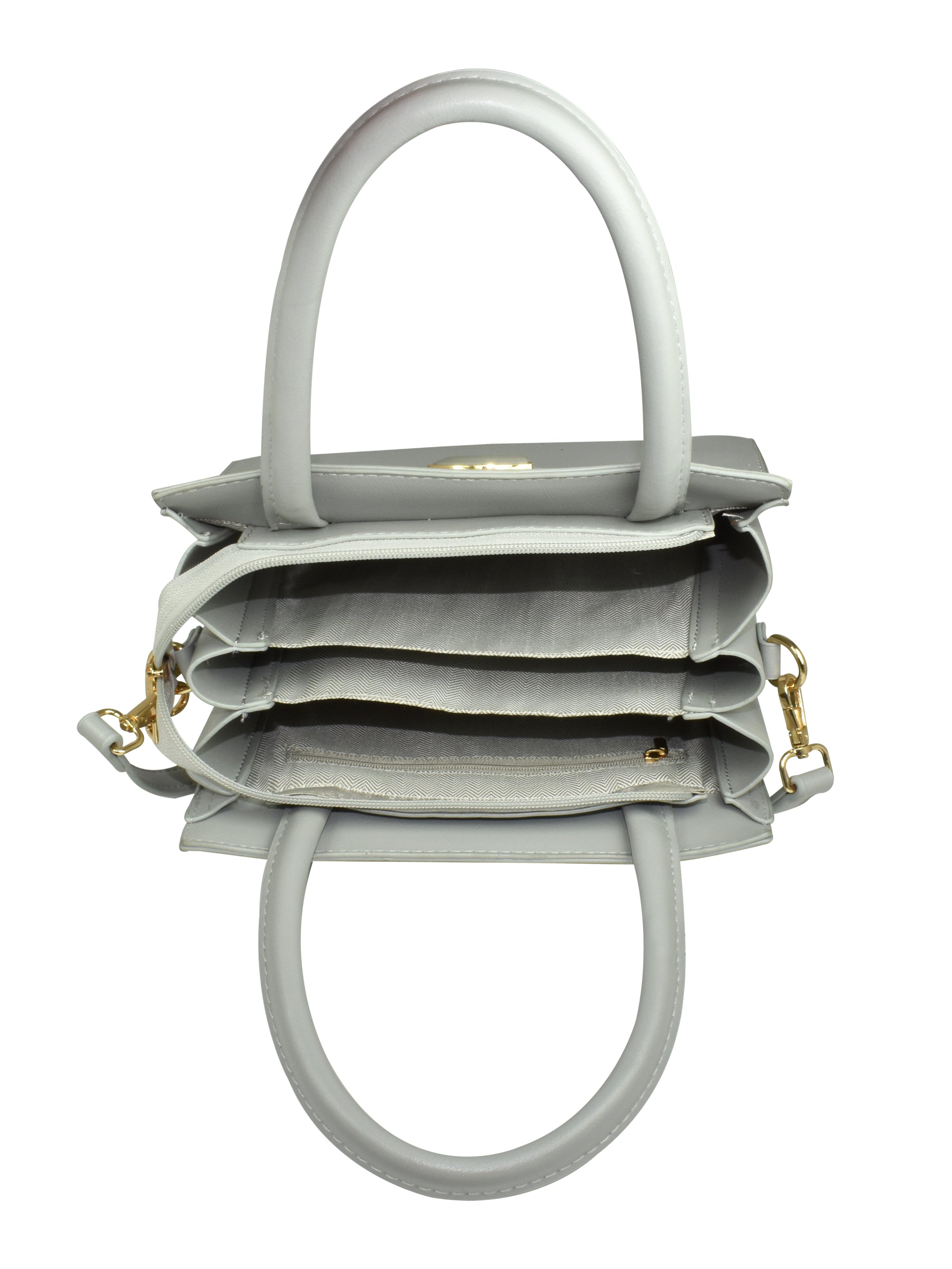 Ajanta Premium Satchel Handbags for Travel and Work (GREY)