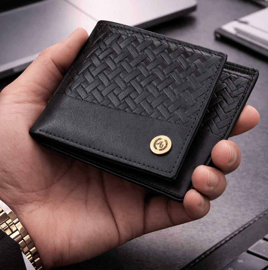 Ajanta Premium Leather Wallet for Men Slim & Elegant Everyday Wallet