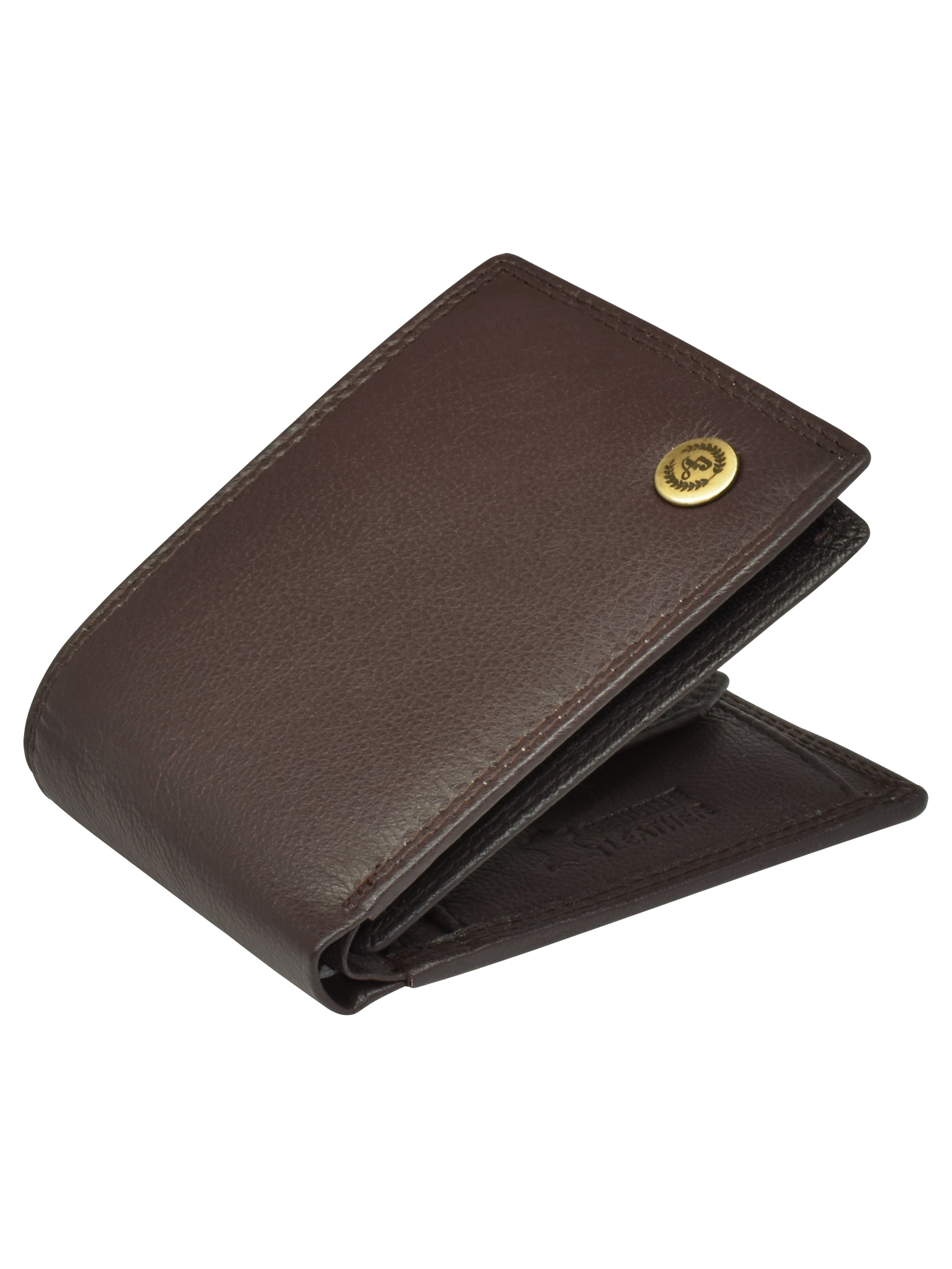 Ajanta Men’s Slim Bi-Fold Wallet with 5 Card Slots