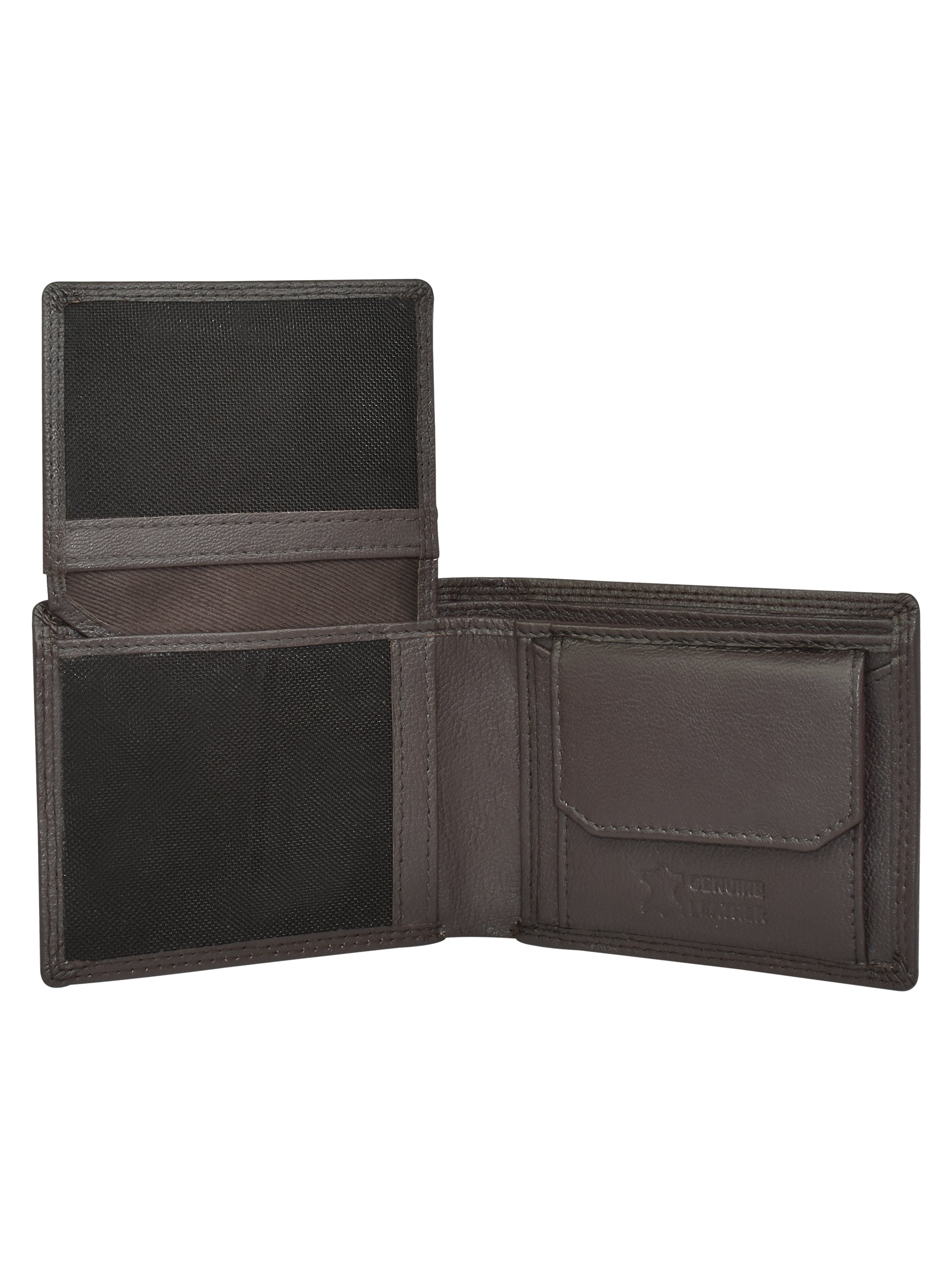 Ajanta Men’s Slim Bi-Fold Wallet with 5 Card Slots
