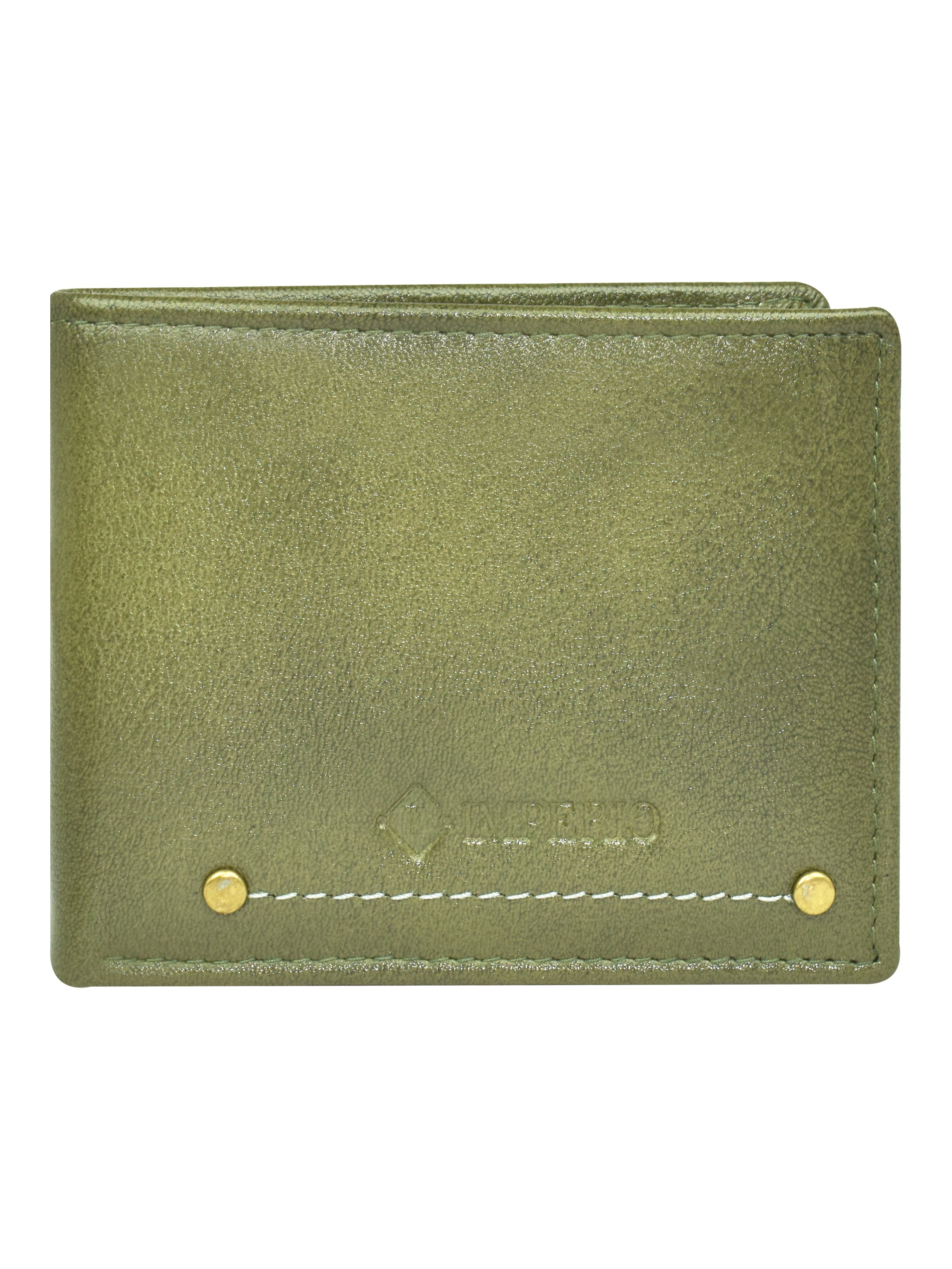 Ajanta Leather Wallet for Men Slim Bi-Fold with 3 Card Slots