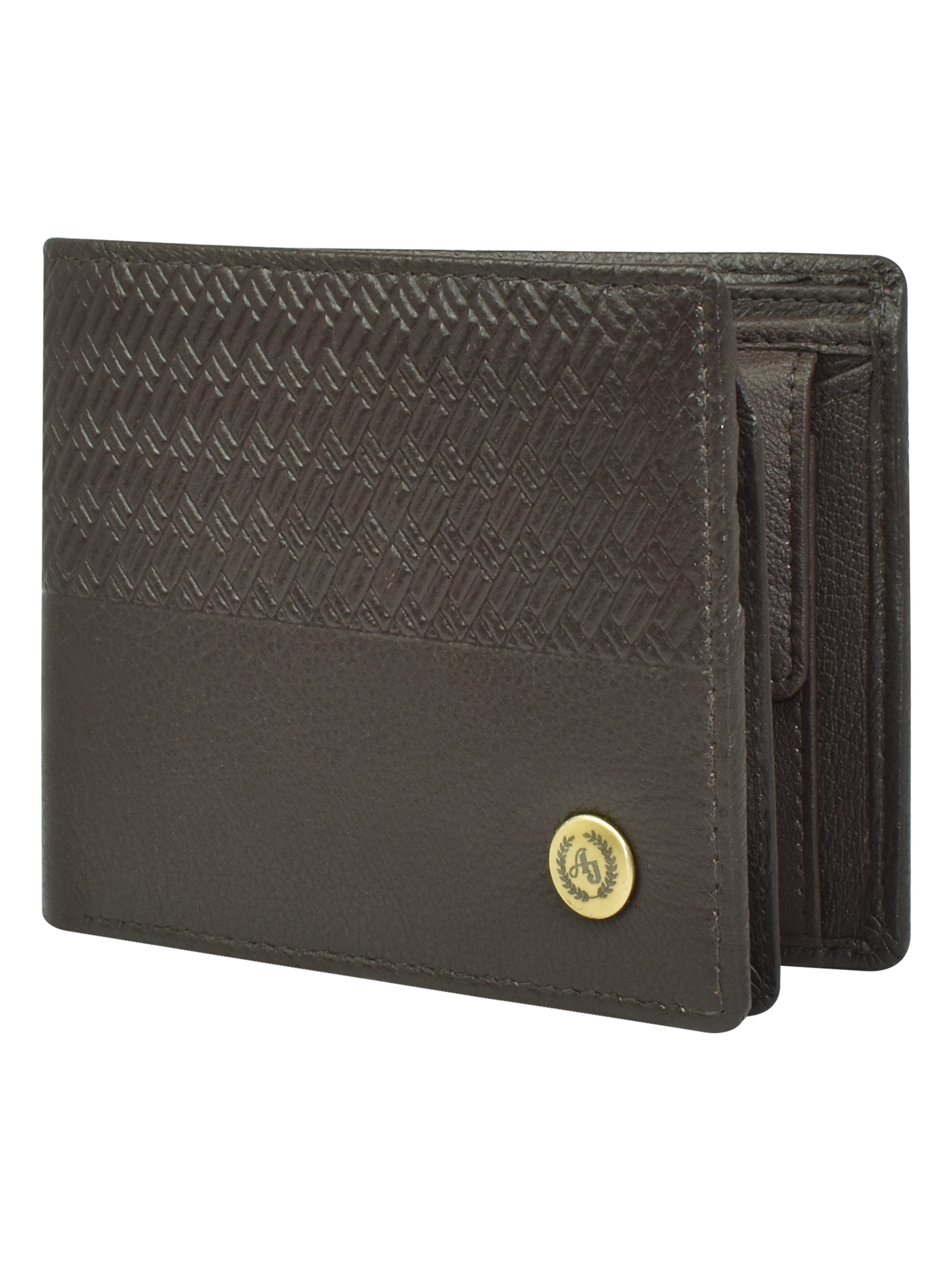 Ajanta Men’s Genuine Leather Wallet Slim, Stylish Bi-Fold with 7 Card Slots