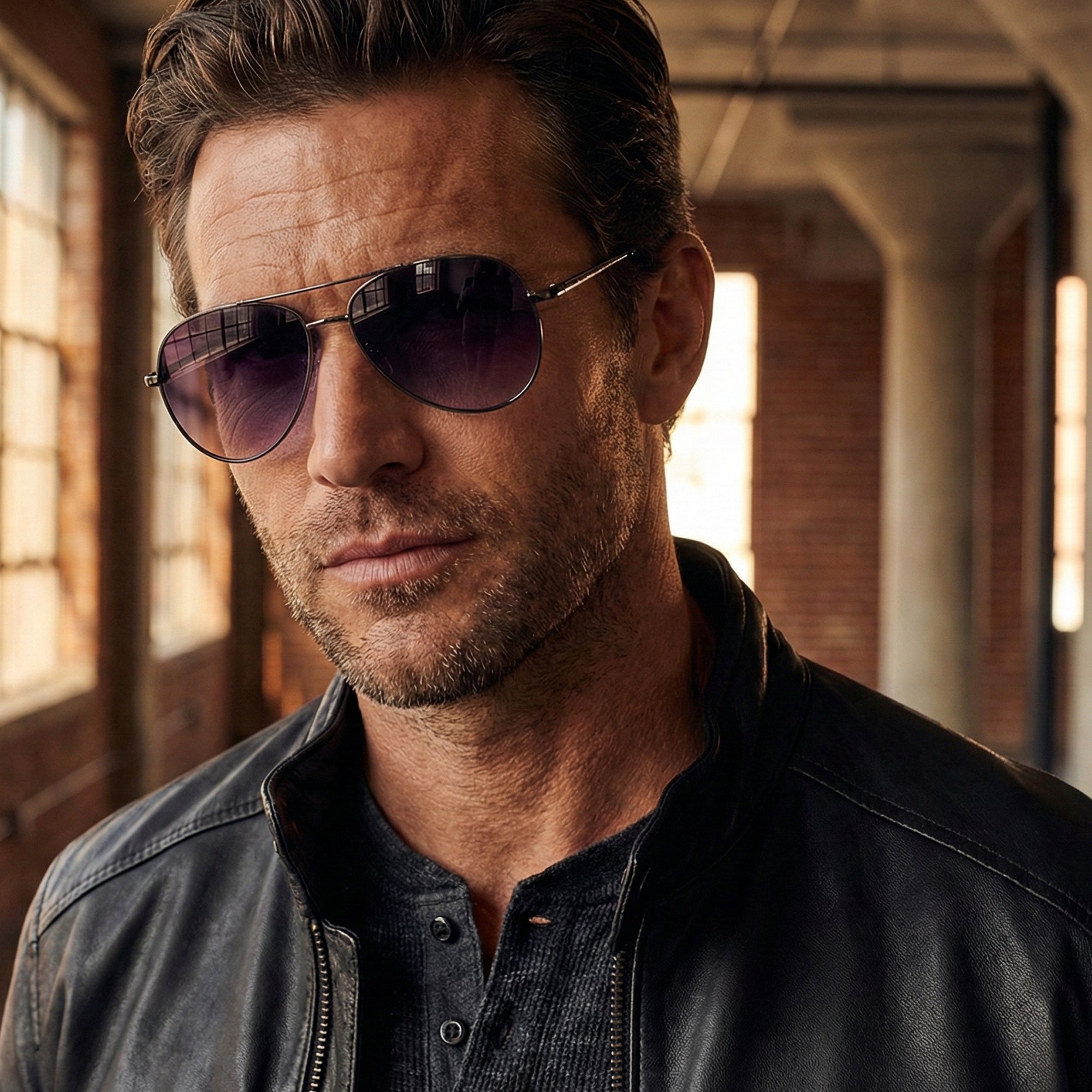 Ajanta Unisex Aviator-Style Sunglasses Classic Frame Eyewear