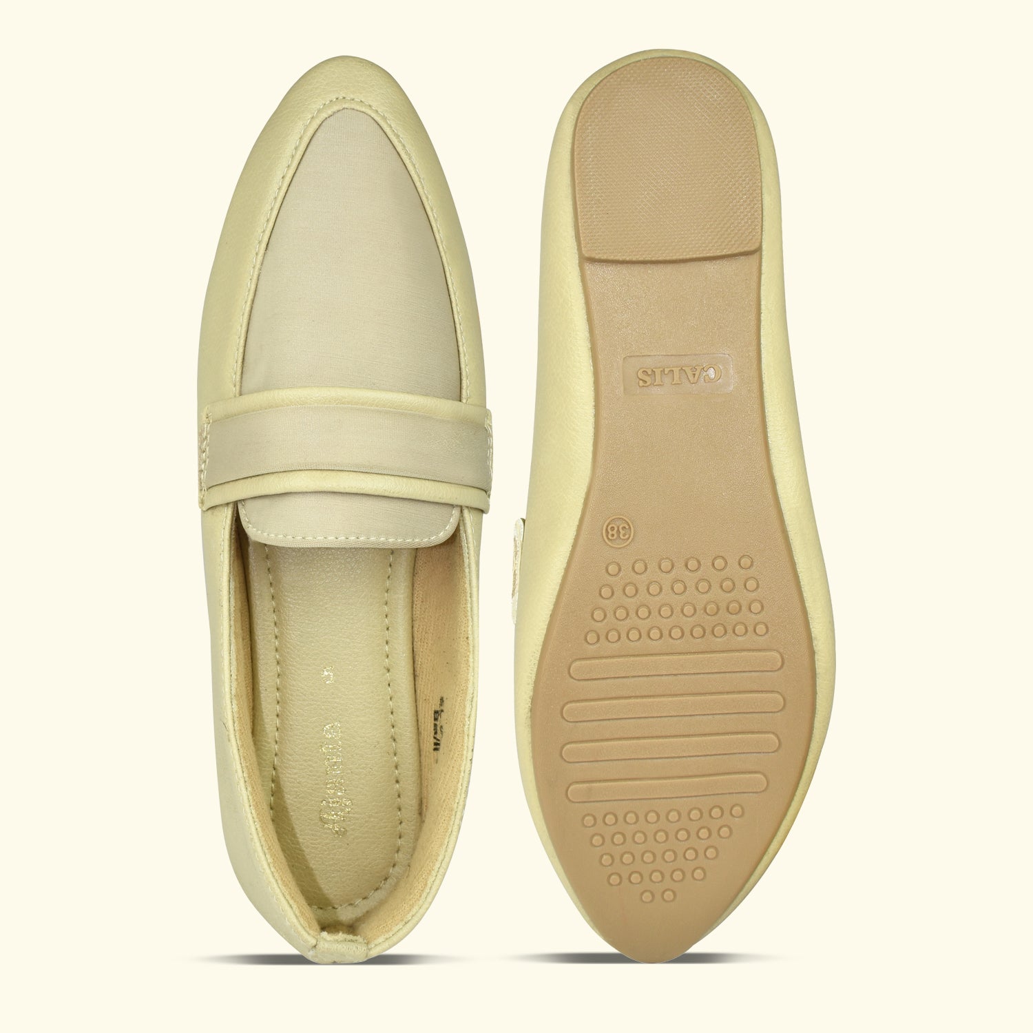 AJANTA Slip-on Loafers for Women | Comfortable & Stylish Block Heel | Fashion Moccasins | Perfect for Casual, Formal Shoe SL0814