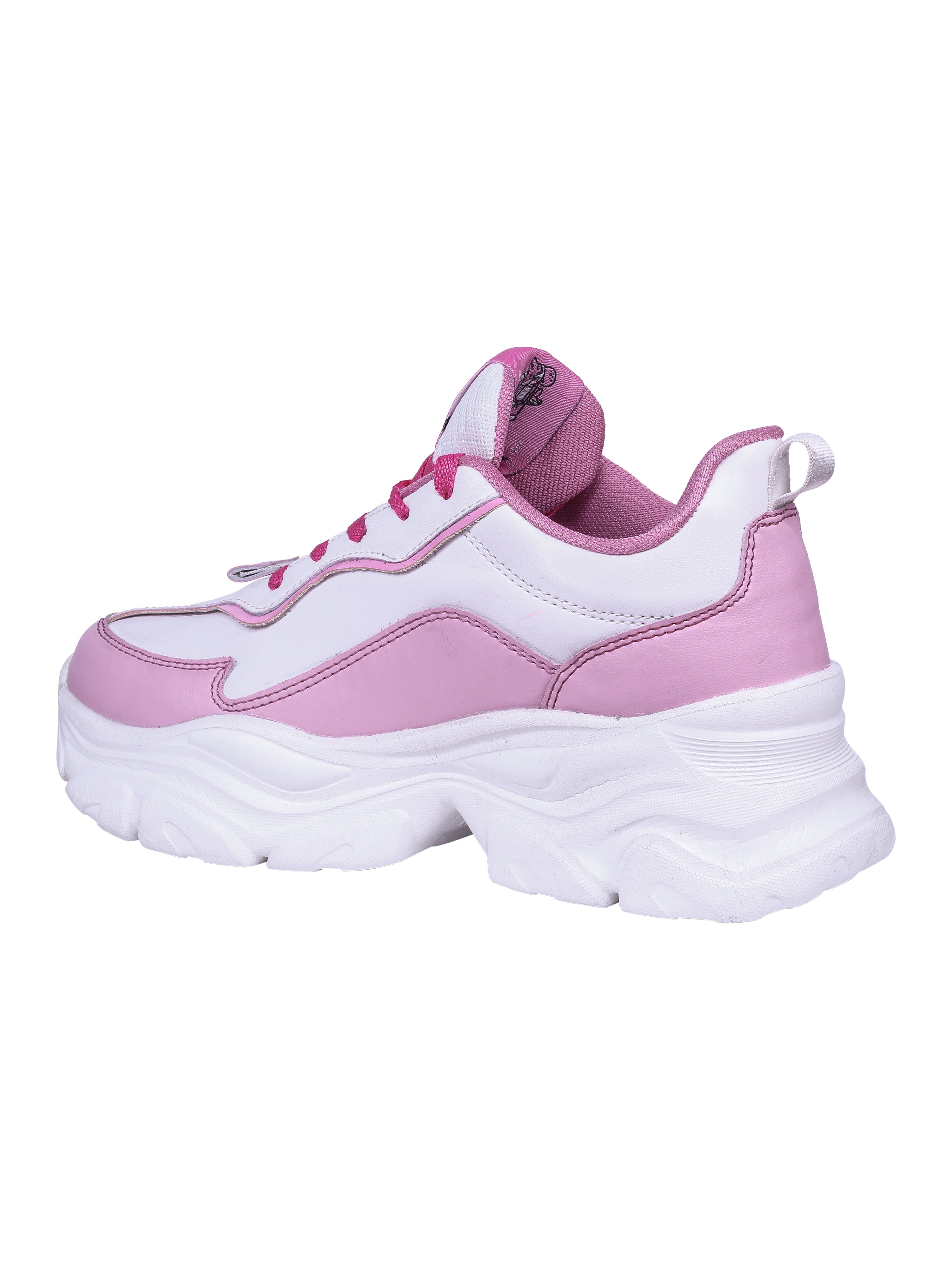 Impakto Chunky Kongfu Women's Pink Sneakers - AS4100