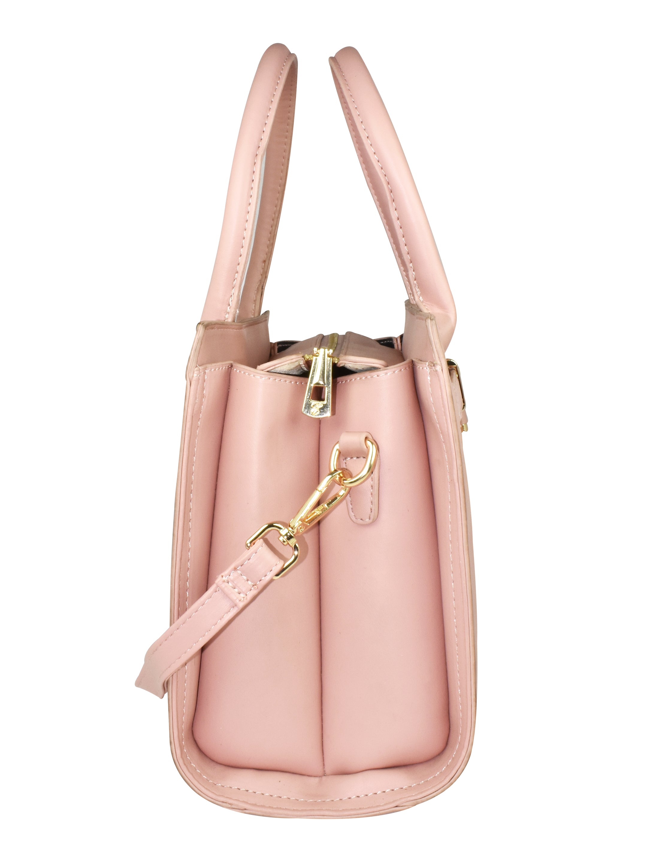 Ajanta Premium Satchel Handbags for Travel and Work (PEACH)