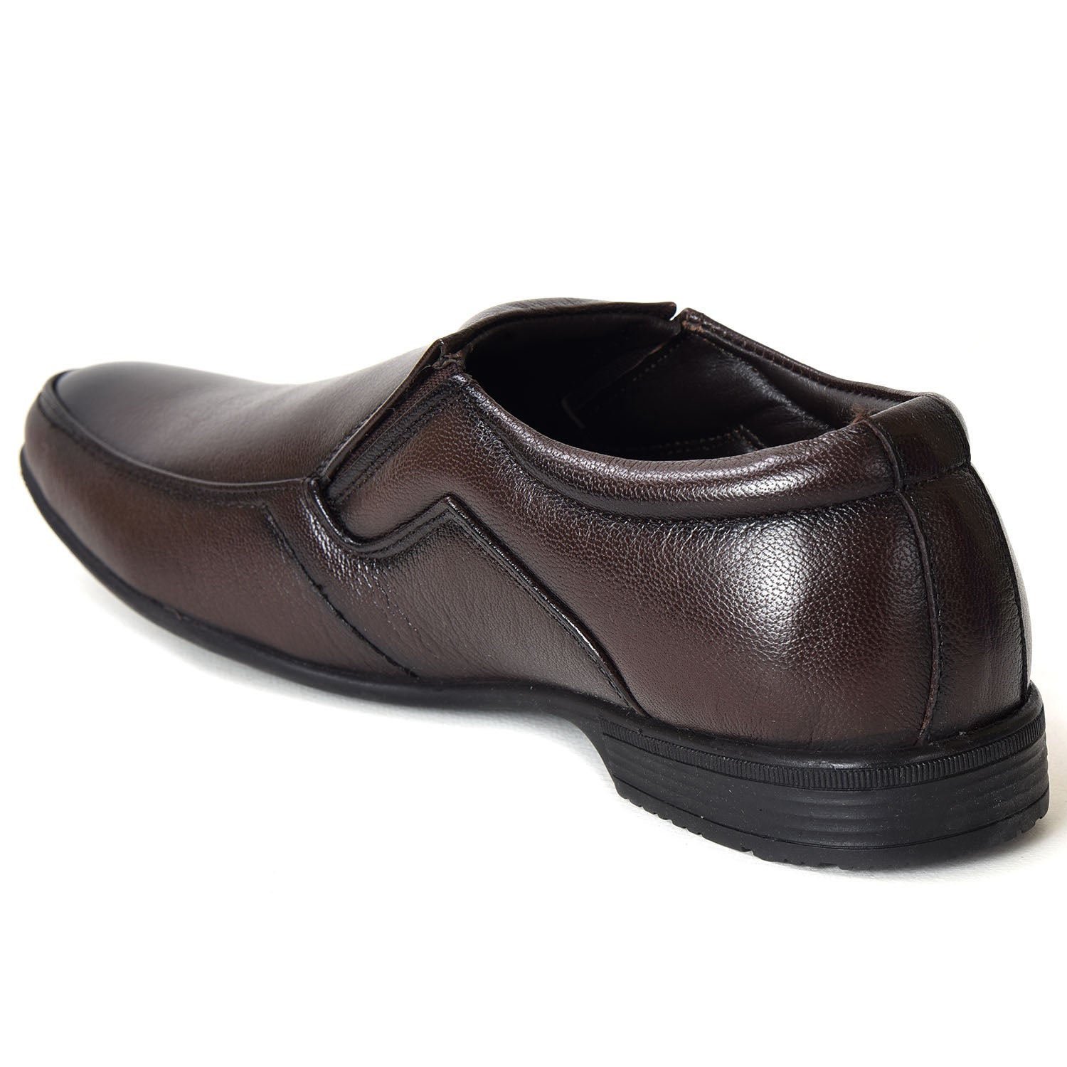 Imperio Brown Genuine Leather Slip-on Formal Shoes for Men EG4033