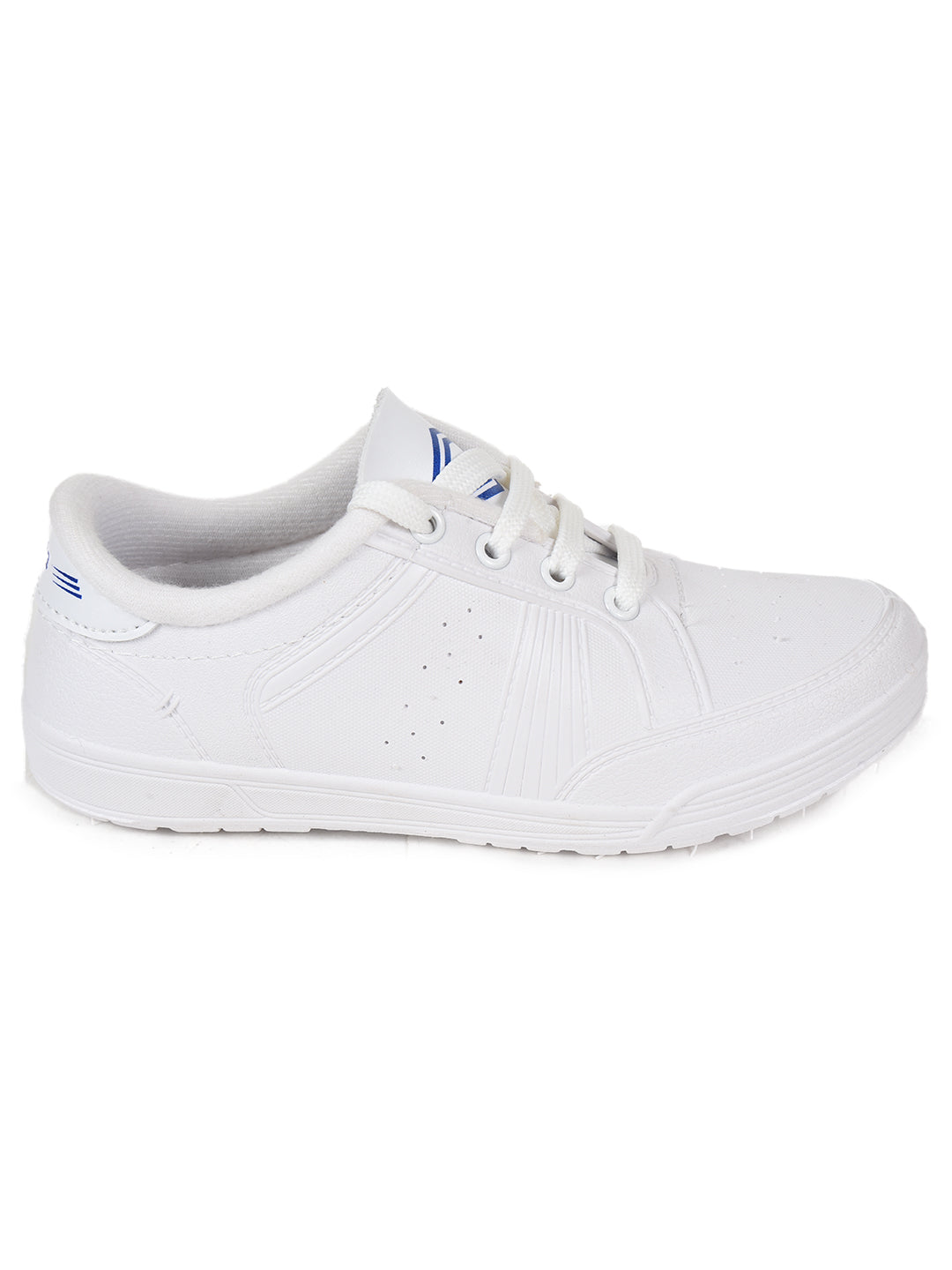 AJANTA Kids White Canvas Shoe Waterproof school shoes BT0007