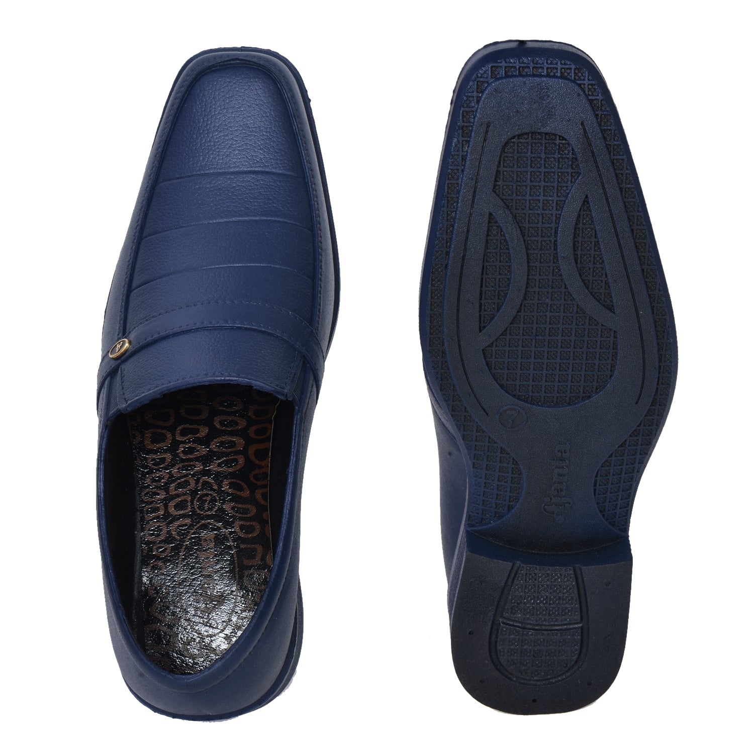 AJANTA PVC Waterproof Loafers For Men / Water-Resistant Slip-On Shoes for Work & Outdoor Use /  Stylish & Sturdy FK0087