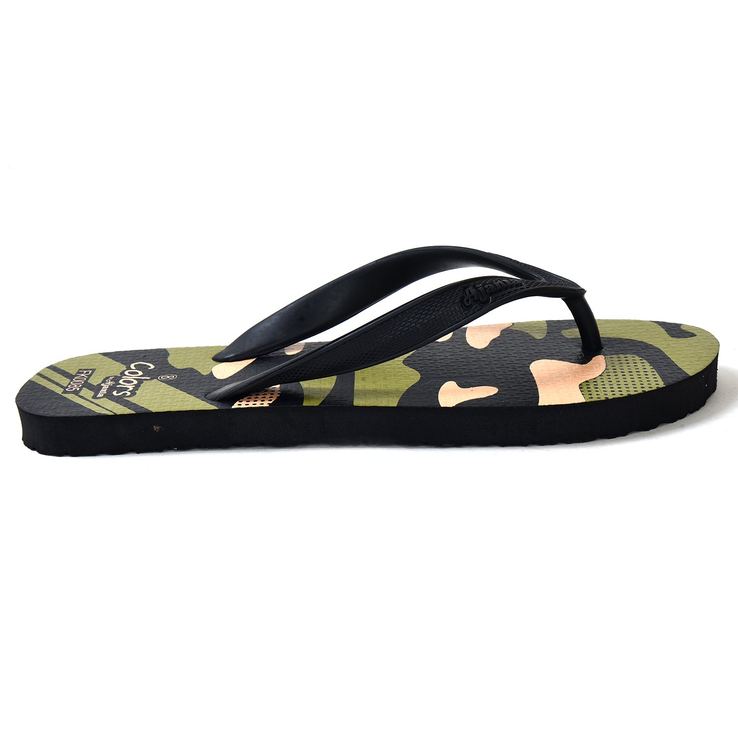 AJANTA Men Slippers / Comfortable & Durable Daily Wear Flip-Flops for Home and Outdoors / Daily Wear Slippers FK0085