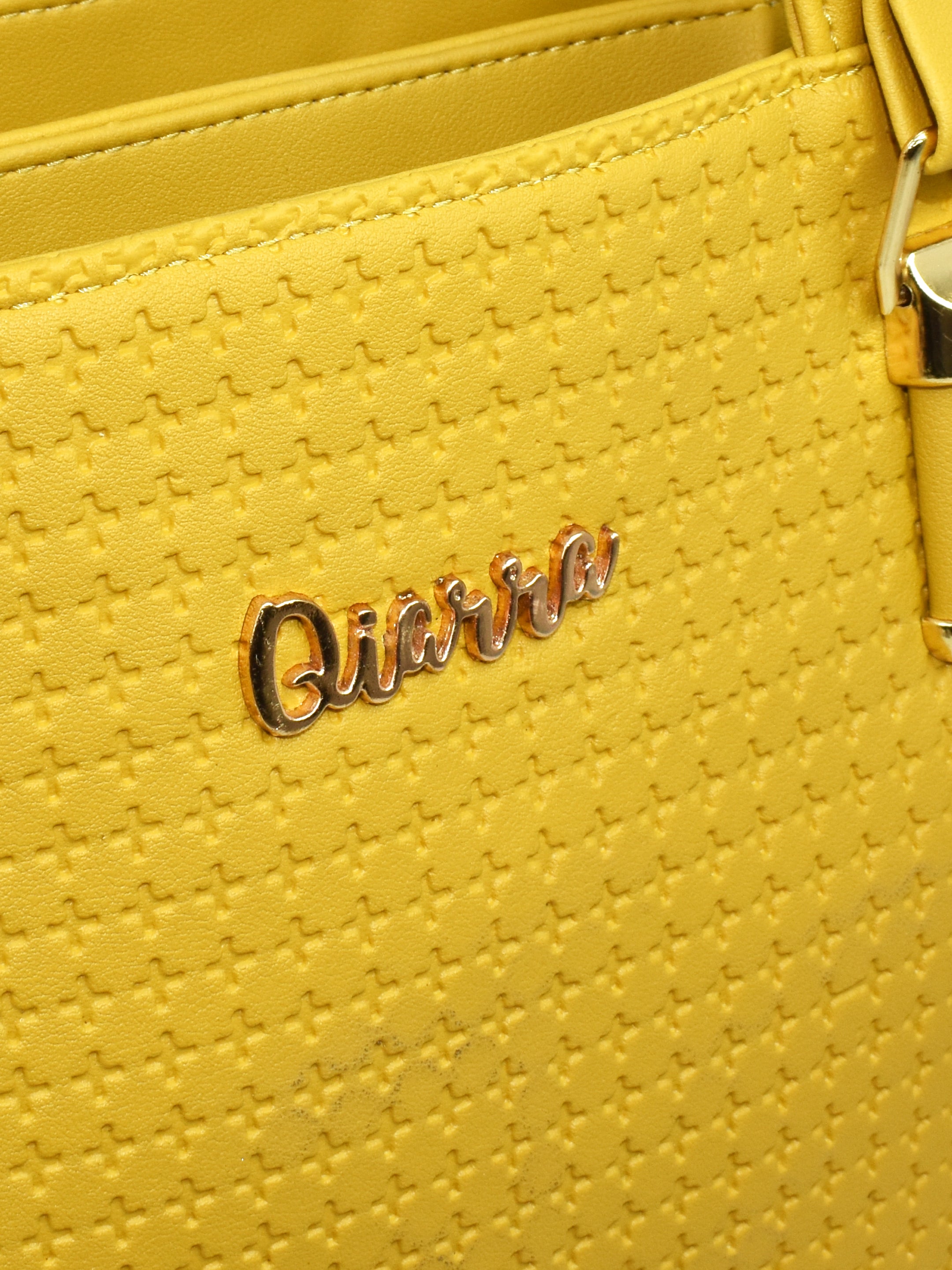 QIARRA Women's Solid Cross Body Sling Bag VB8010