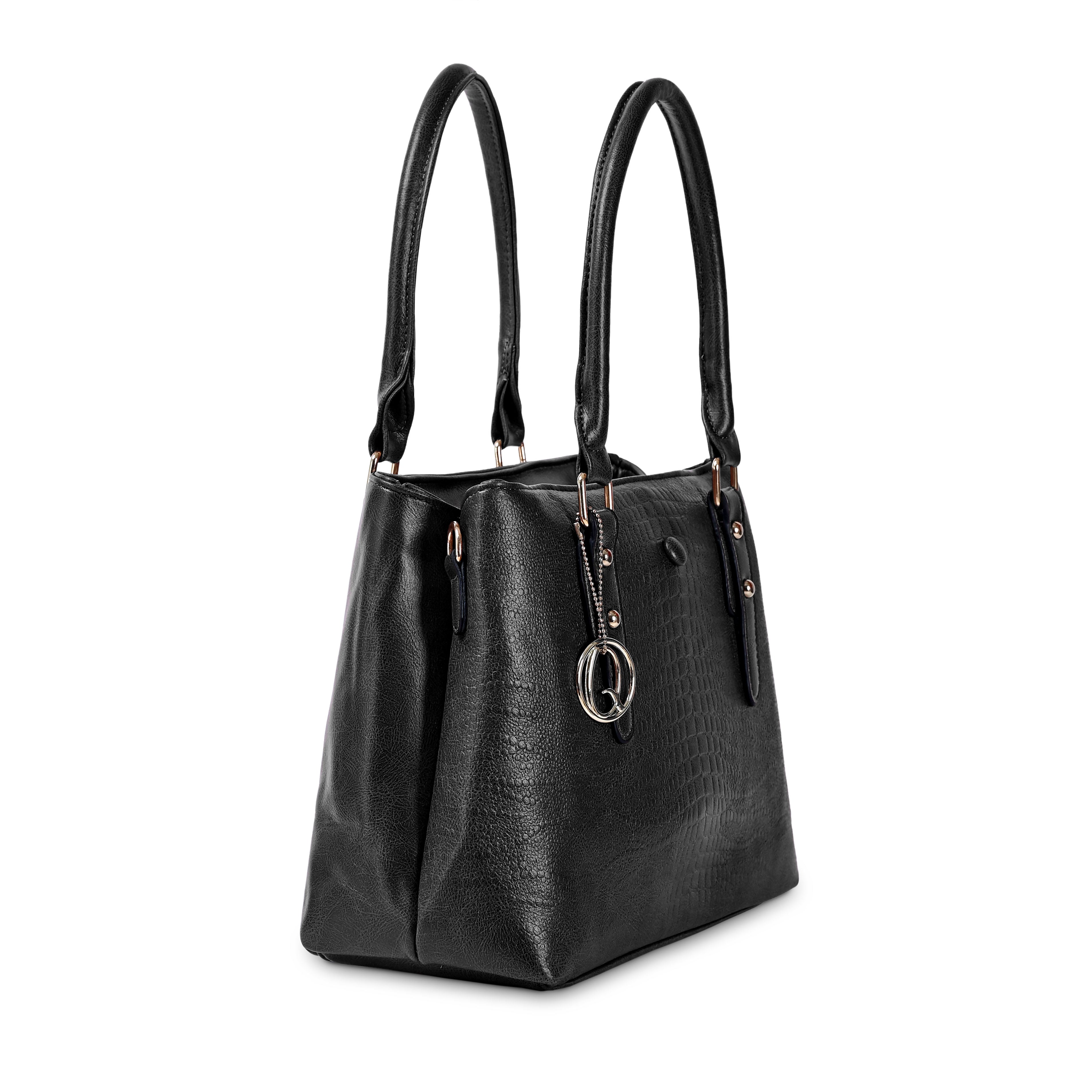 QIARRA Vanity Handbag for Women – Trendy & Functional, Spacious, Multi-Purpose Bag for Office and College VB8021