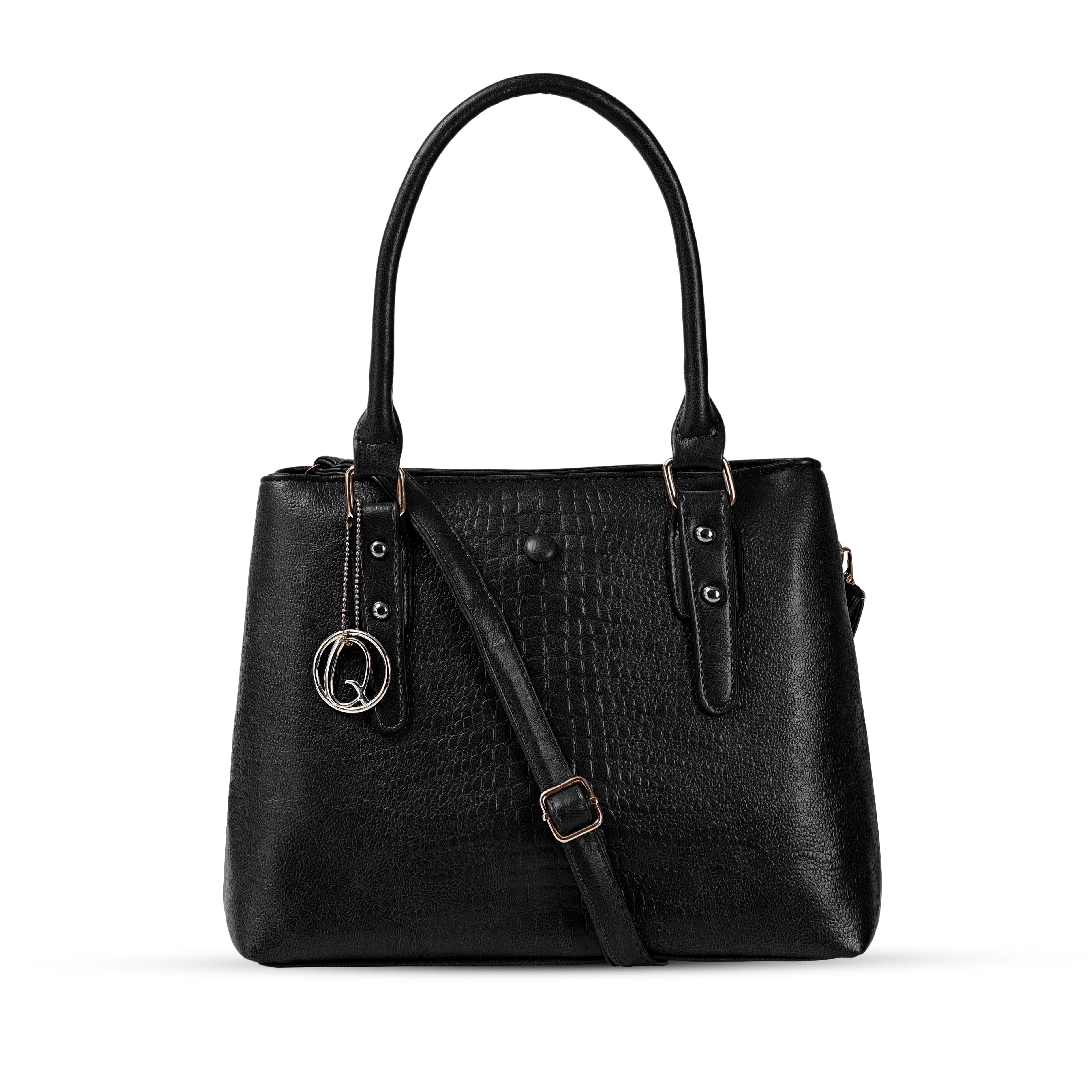 QIARRA Vanity Handbag for Women – Trendy & Functional, Spacious, Multi-Purpose Bag for Office and College VB8021