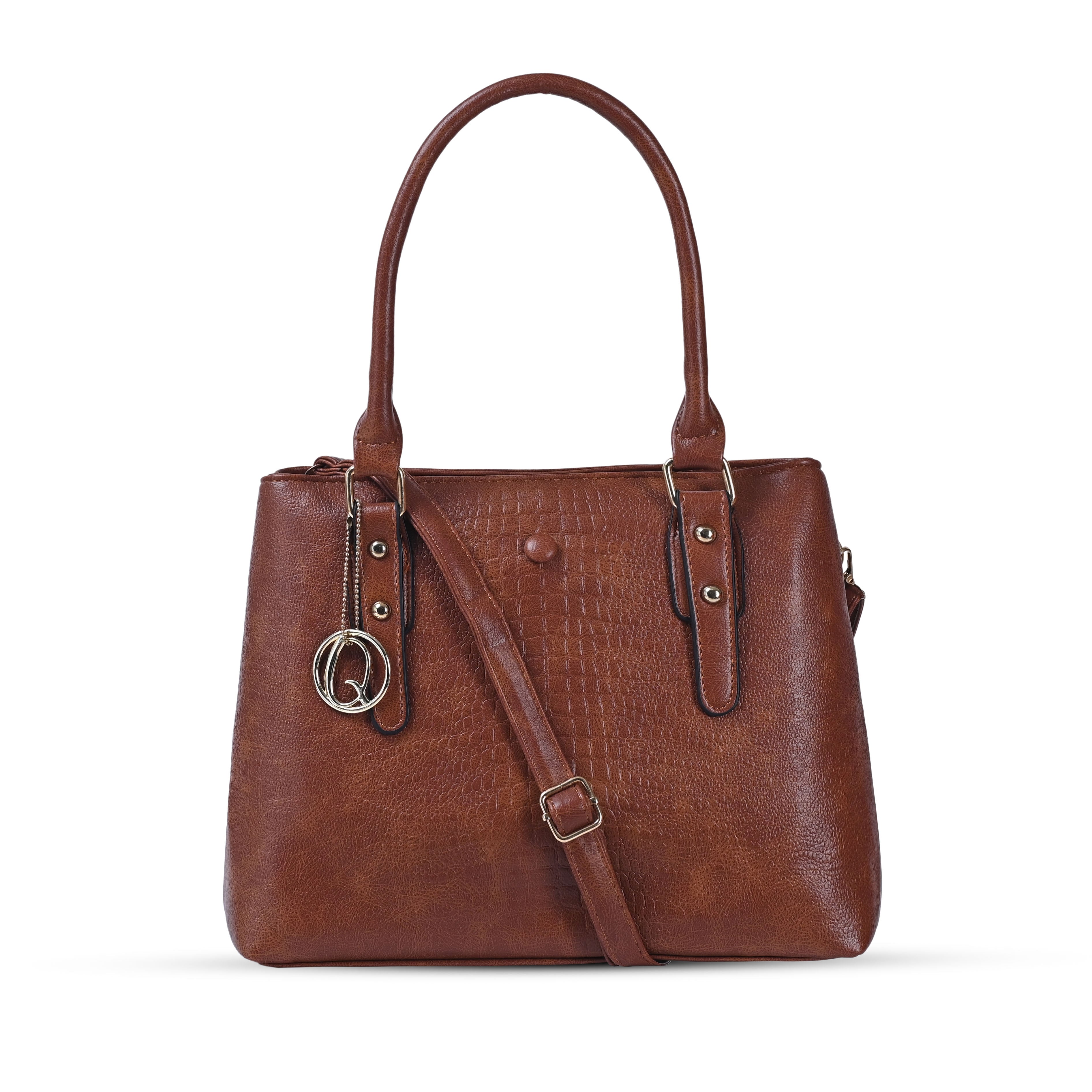 QIARRA Vanity Handbag for Women – Trendy & Functional, Spacious, Multi-Purpose Bag for Office and College VB8022