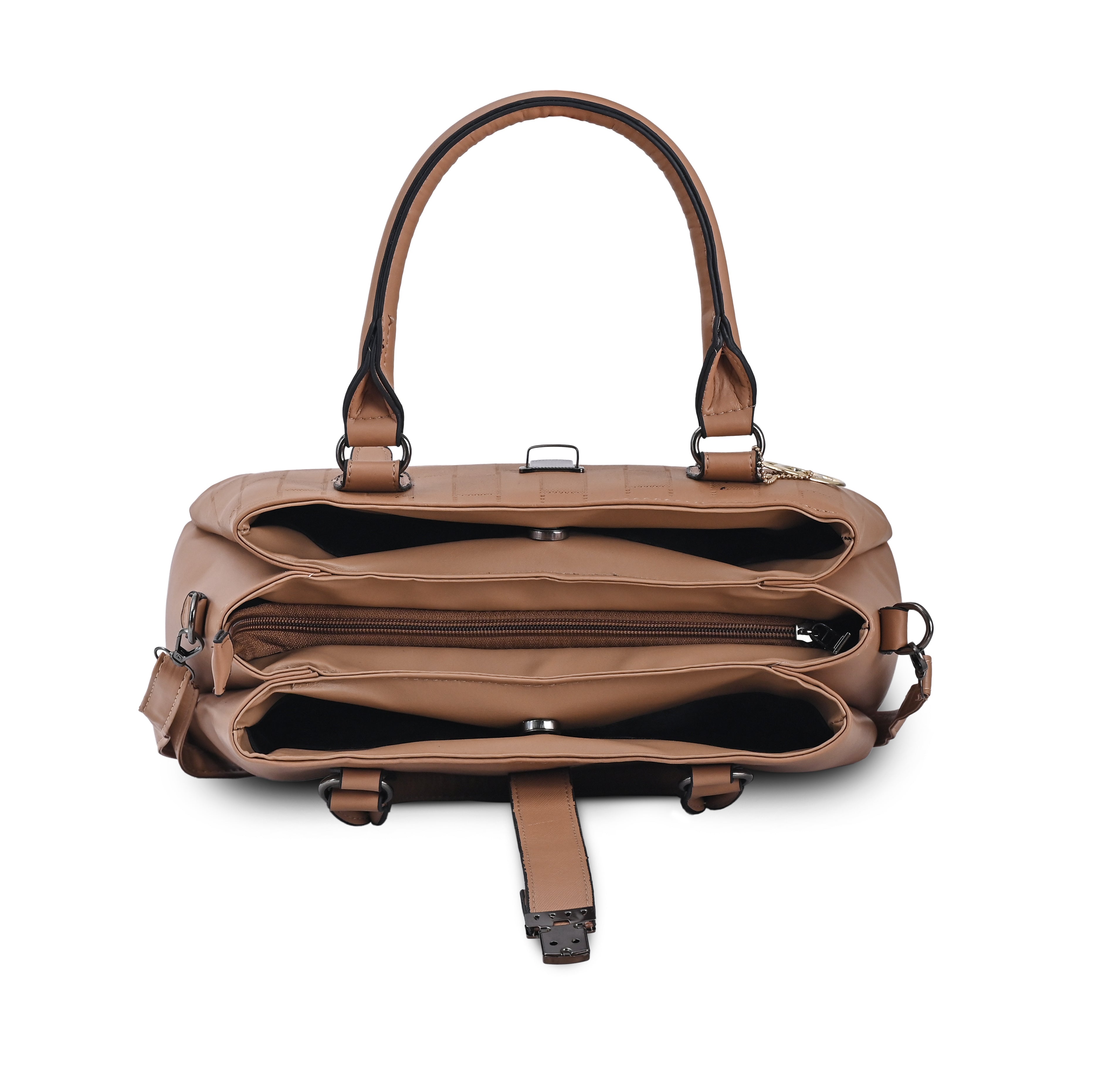 QIARRA Vanity Handbag for Women – Trendy & Functional, Spacious, Multi-Purpose Bag for Office and College VB8024