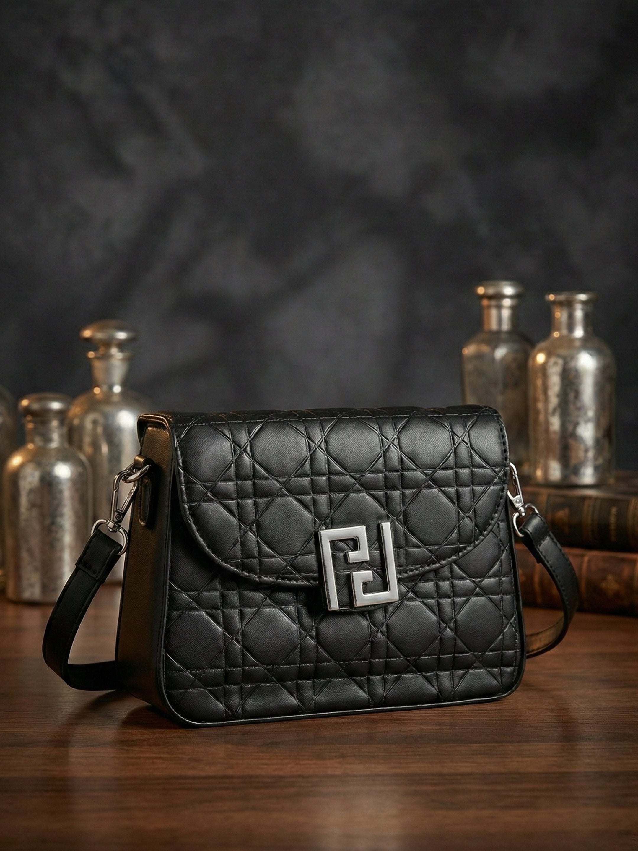 Ajanta Stylish Women’s Sling Purse with Detachable Strap