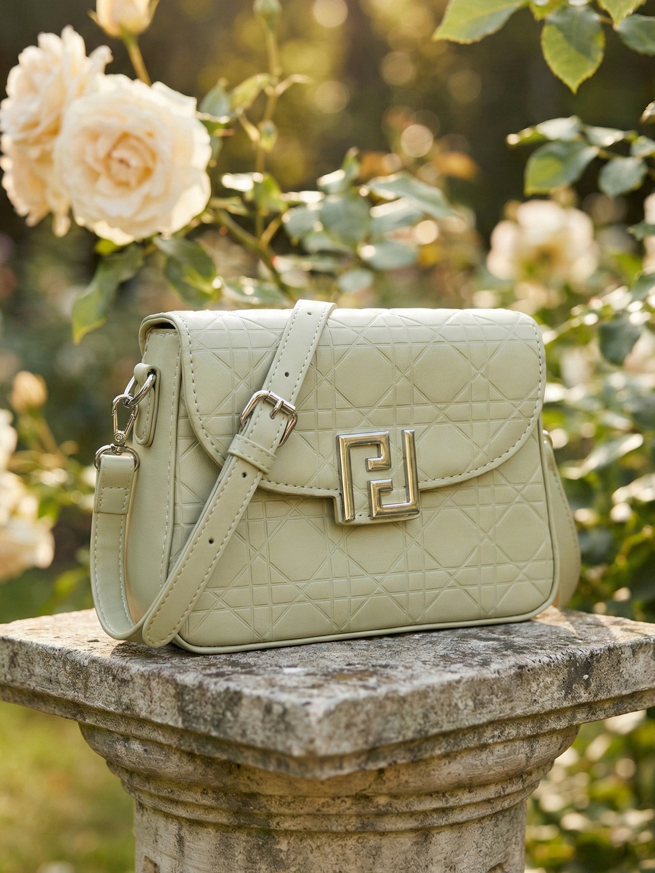 Ajanta Stylish Women’s Sling Purse with Detachable Strap