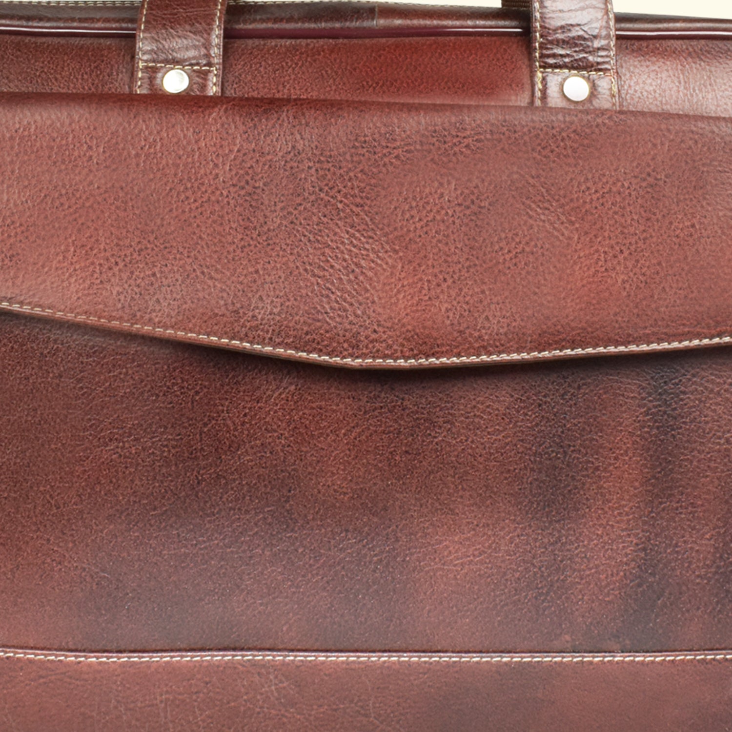 AJANTA 15.8-Inch Premium Leather Laptop Messenger Bag, Durable Office Briefcase with Adjustable Shoulder Strap for Men JB5002