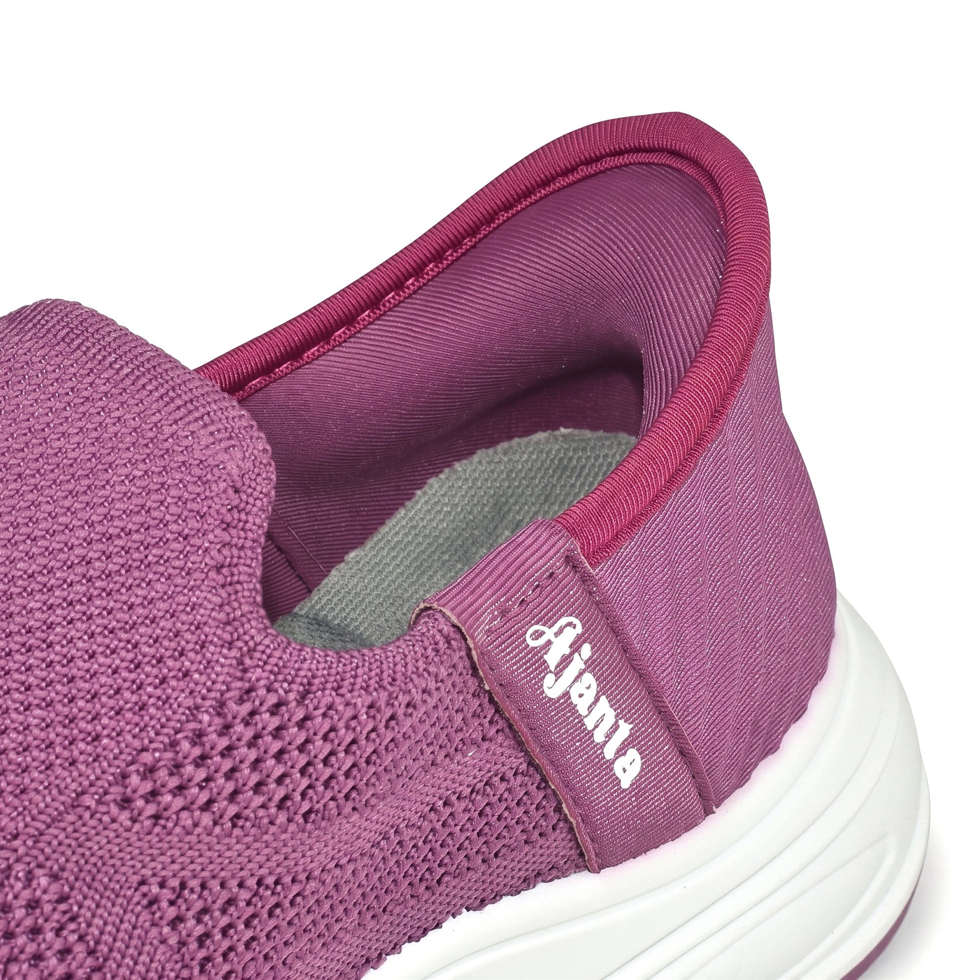 AJANTA Hands-Free Slip On Shoes for Women | Walking Shoes for Women | Sports Shoes | Lightweight Breathable Running Sneakers | Memory Foam Cushion | Gym, Office, Travel, Casual Shoes Black