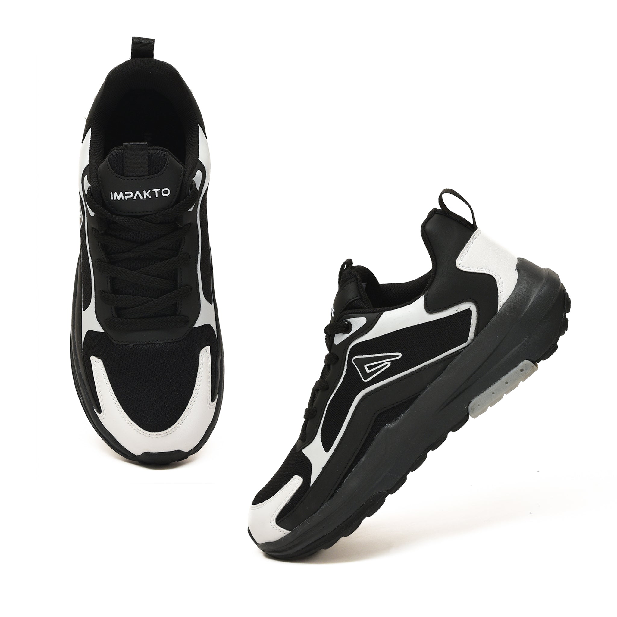 Impakto EmberRush Stylish Hook & Loop Dynamic Feet Support Sneakers for Men AS3289